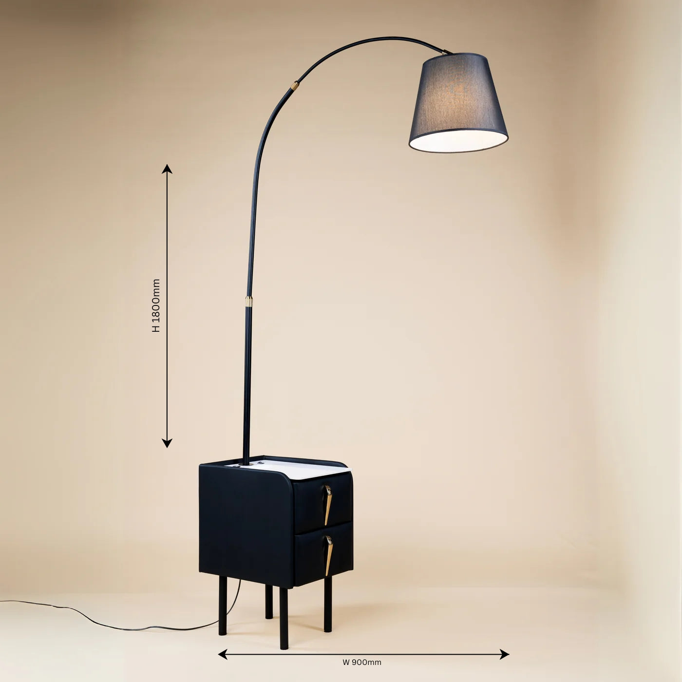 Arc & Aura Floor Lamp - Teenbatti