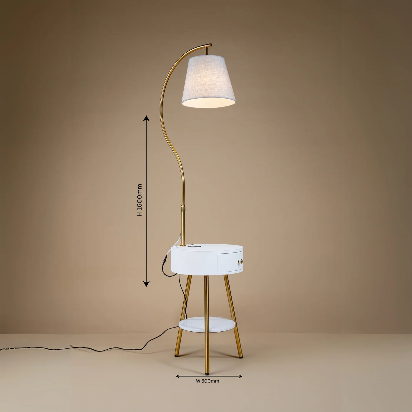 Arcside Floor Lamp - Teenbatti