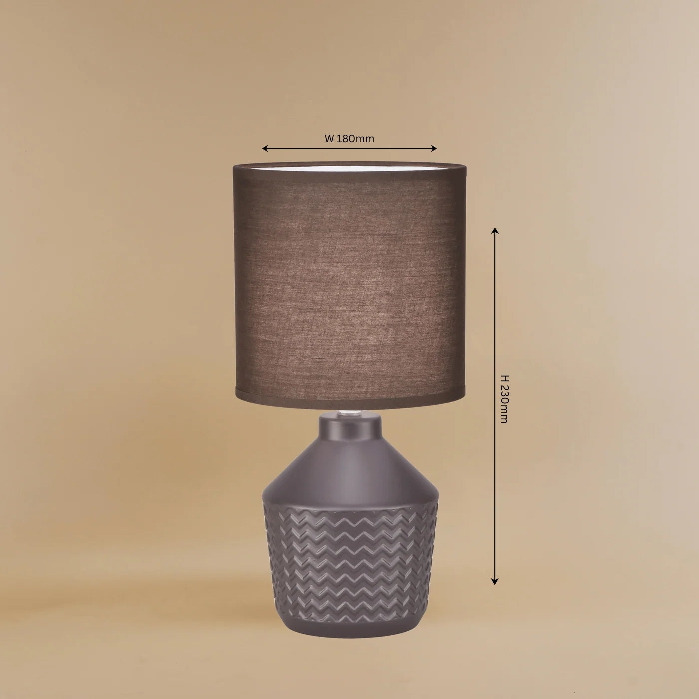 Chevron Serenity Table Lamp - Teenbatti
