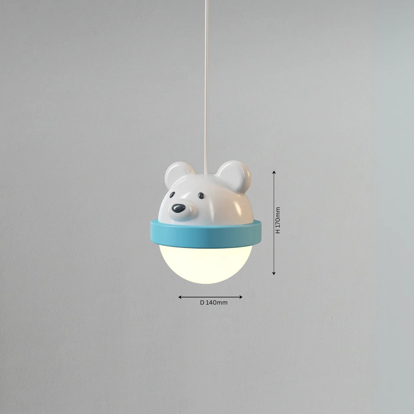 Cloud Bear Hanging Light - Teenbatti