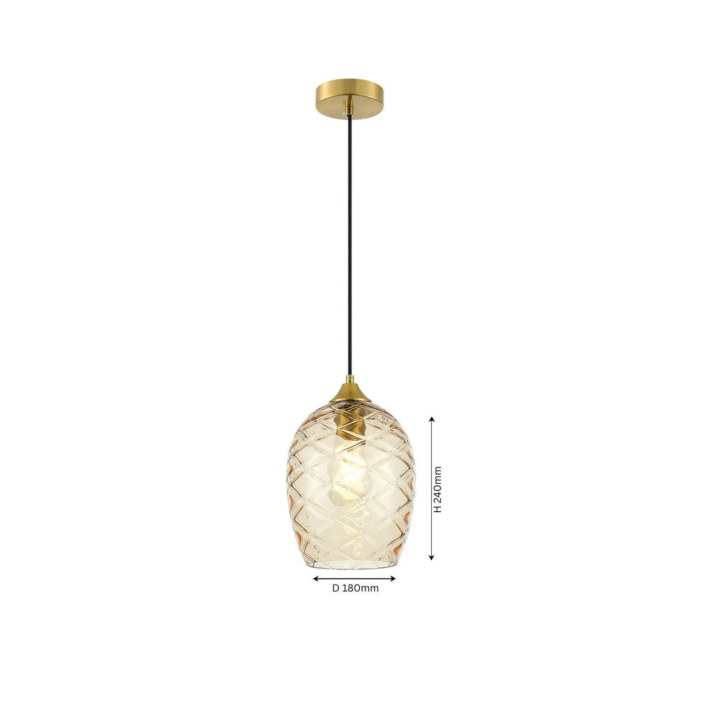 Diamond Cut Hanging Light - Teenbatti