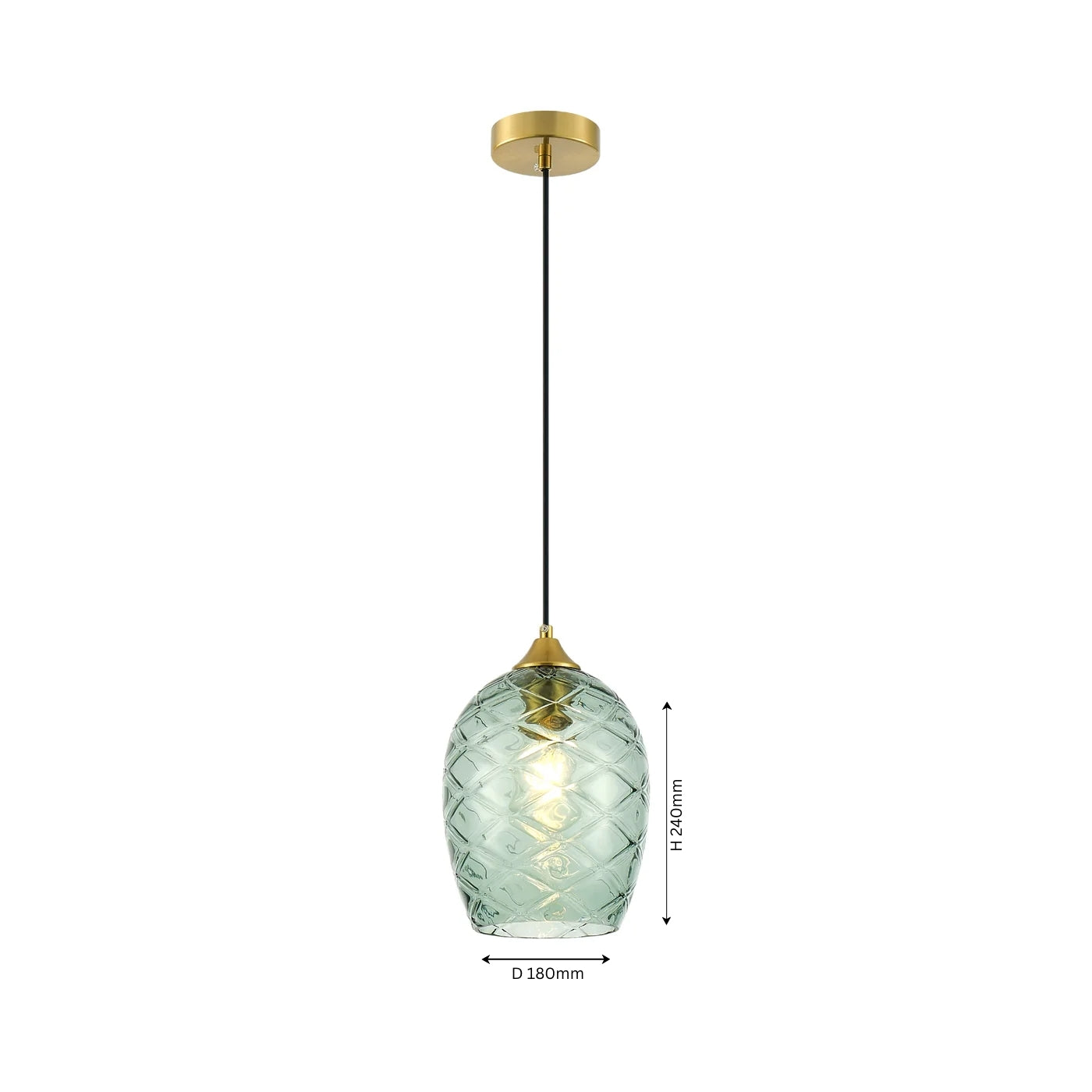 Diamond Cut Hanging Light - Teenbatti