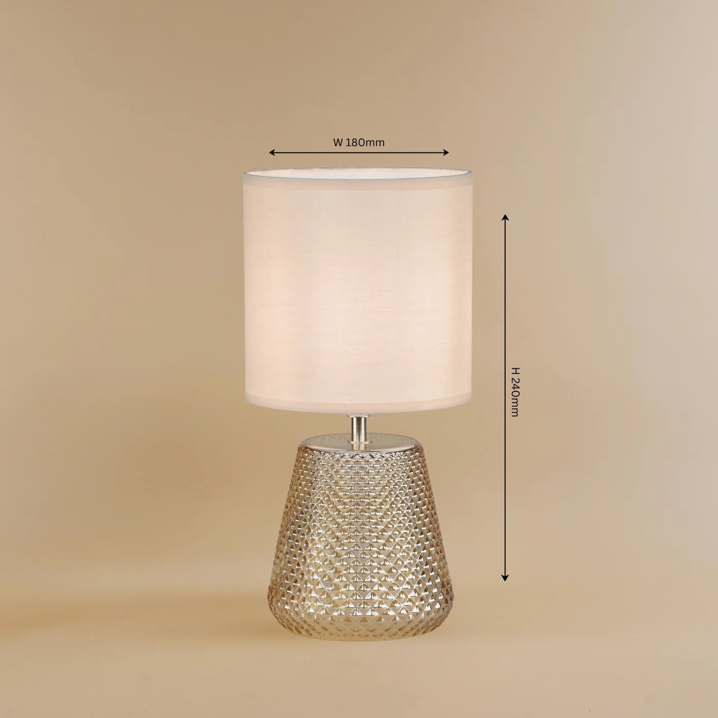 Diamond Glaze Table Lamp - Teenbatti