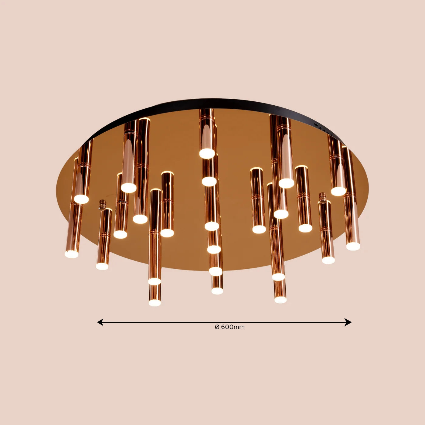 Ember Array Ceiling Light - Teenbatti