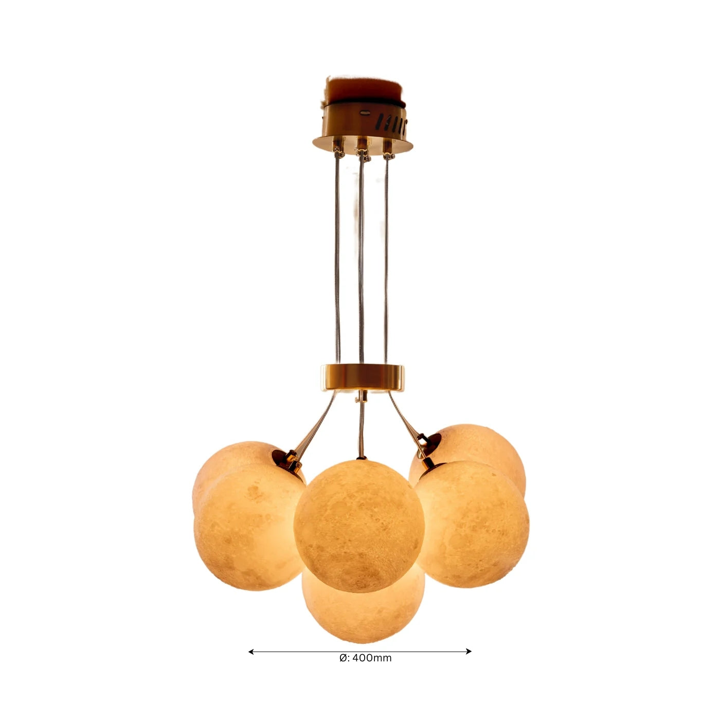 Ethereal Moon Hanging Light - Teenbatti