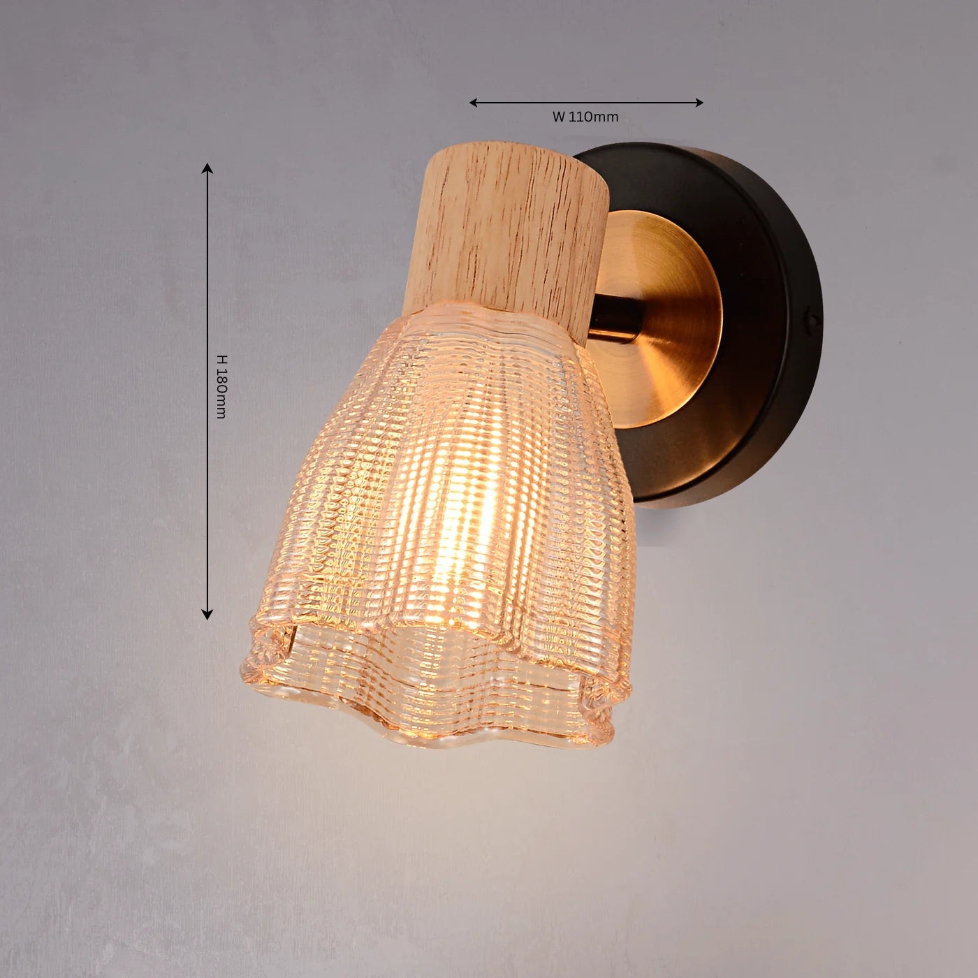 Flora Bloom Single Wall Light - Teenbatti