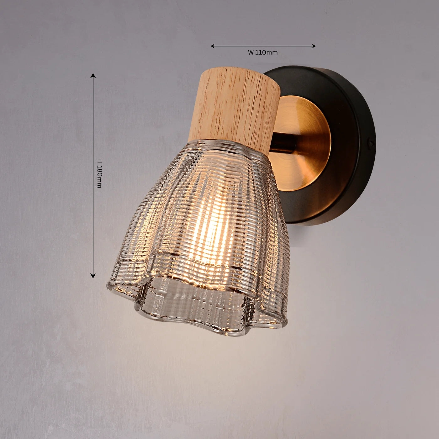 Flora Bloom Single Wall Light - Teenbatti