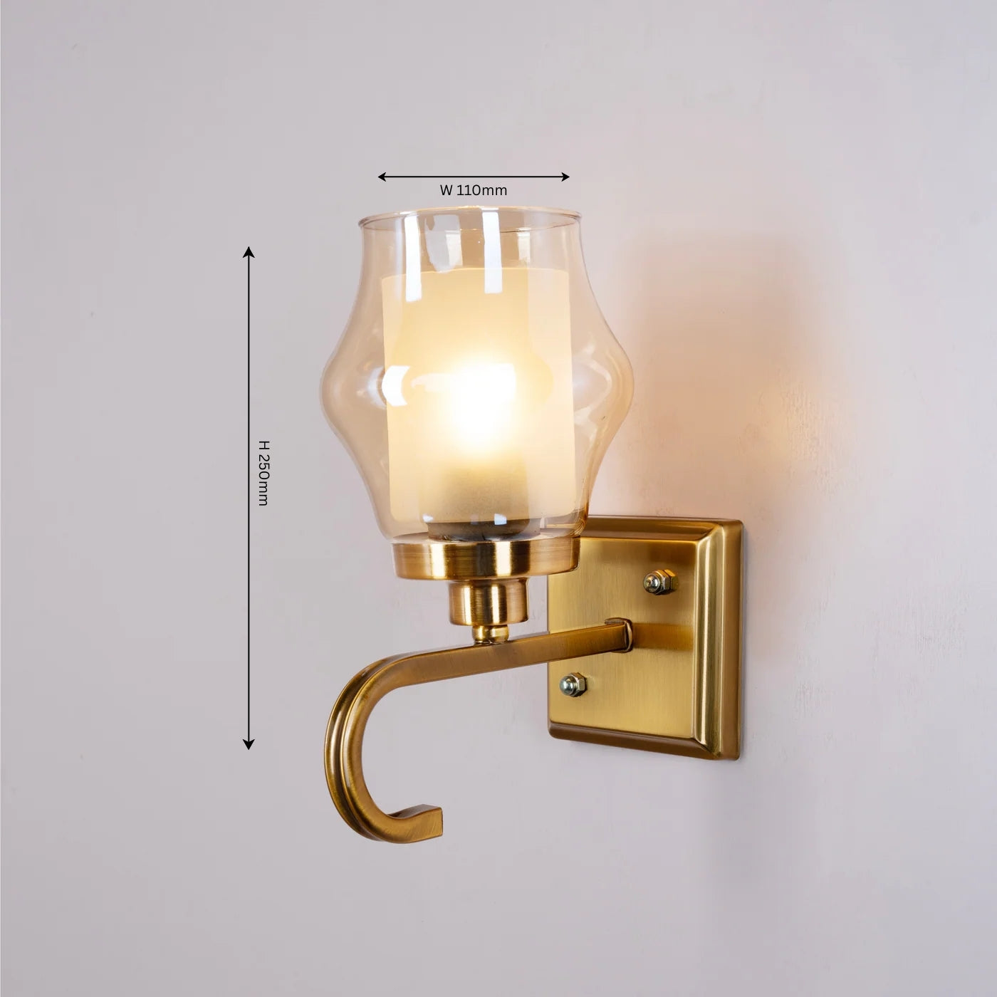 Hooked Wall Light - Teenbatti