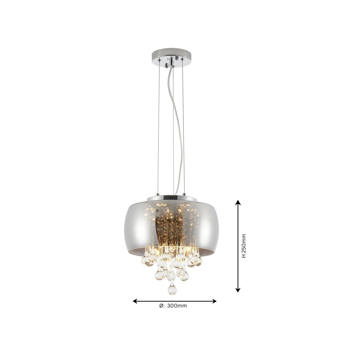 Raindrop Chandelier - Teenbatti