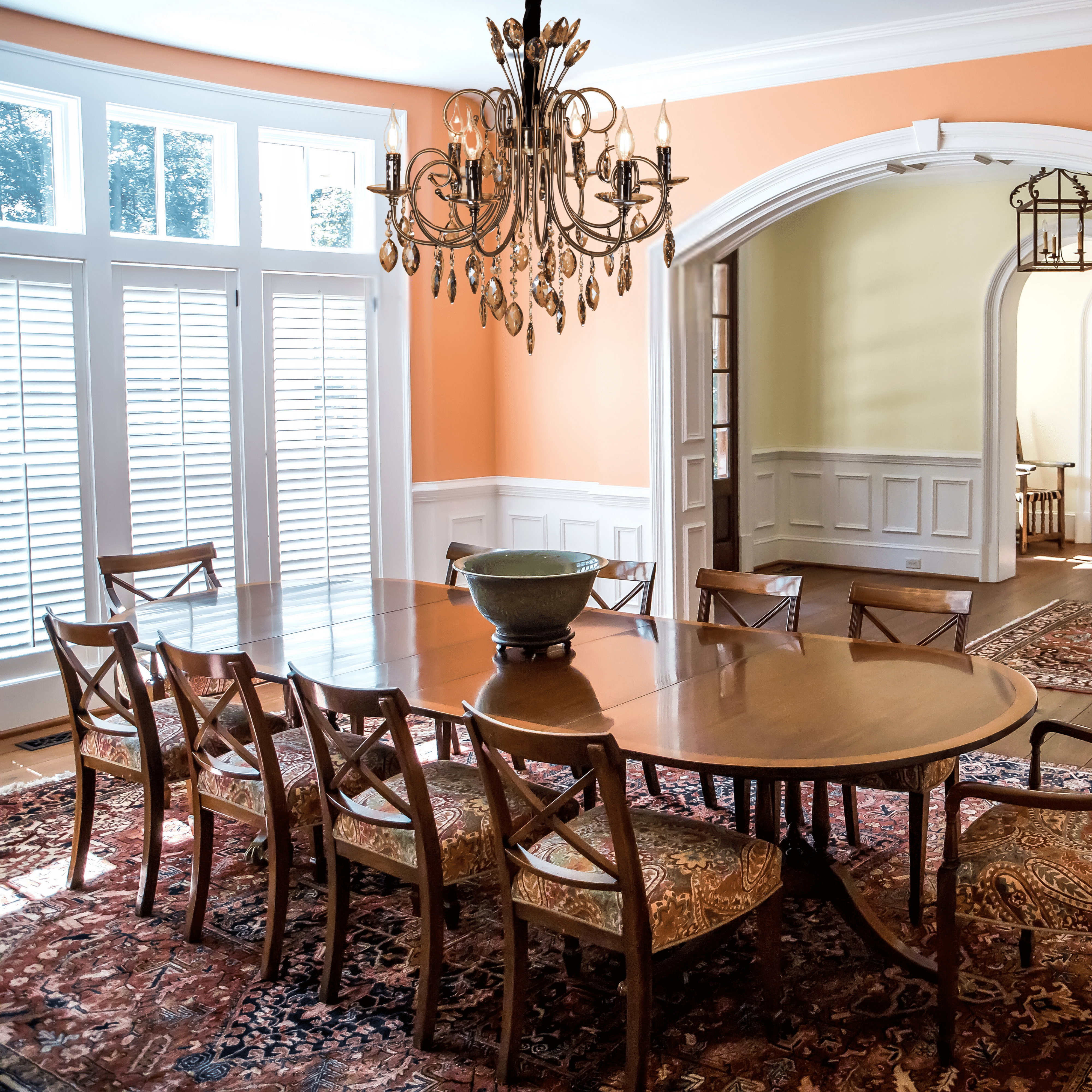 Crown Crystal Chandelier - Teenbatti