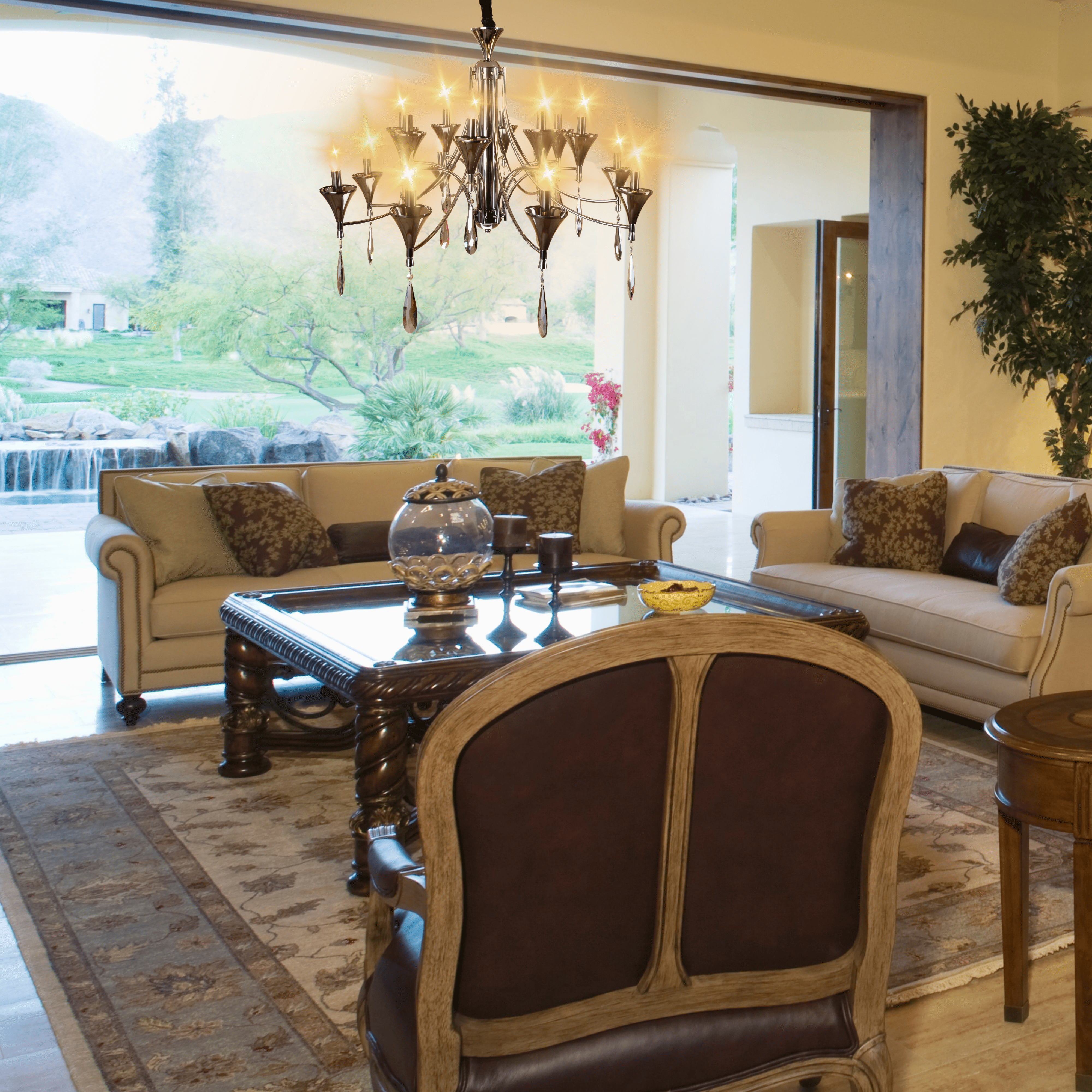 Twilight Chandelier - Teenbatti