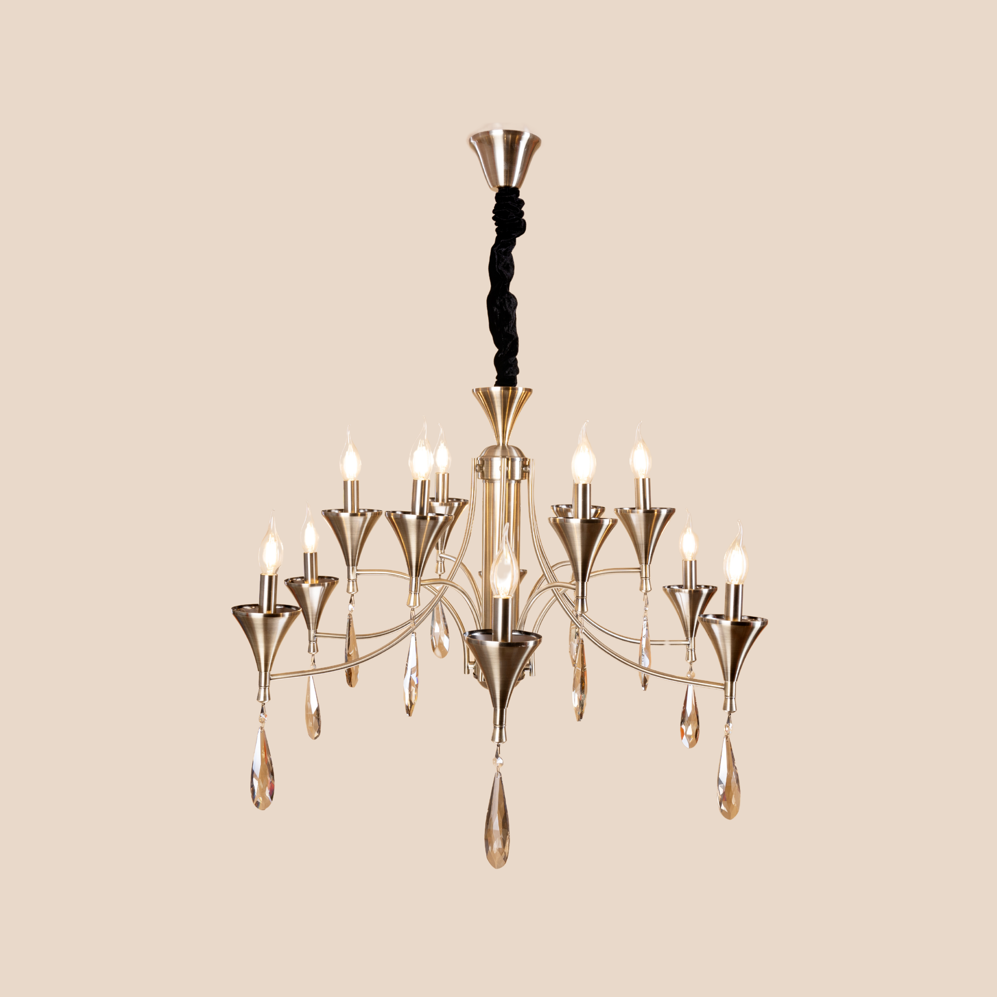 Grand Manor Chandelier - Teenbatti