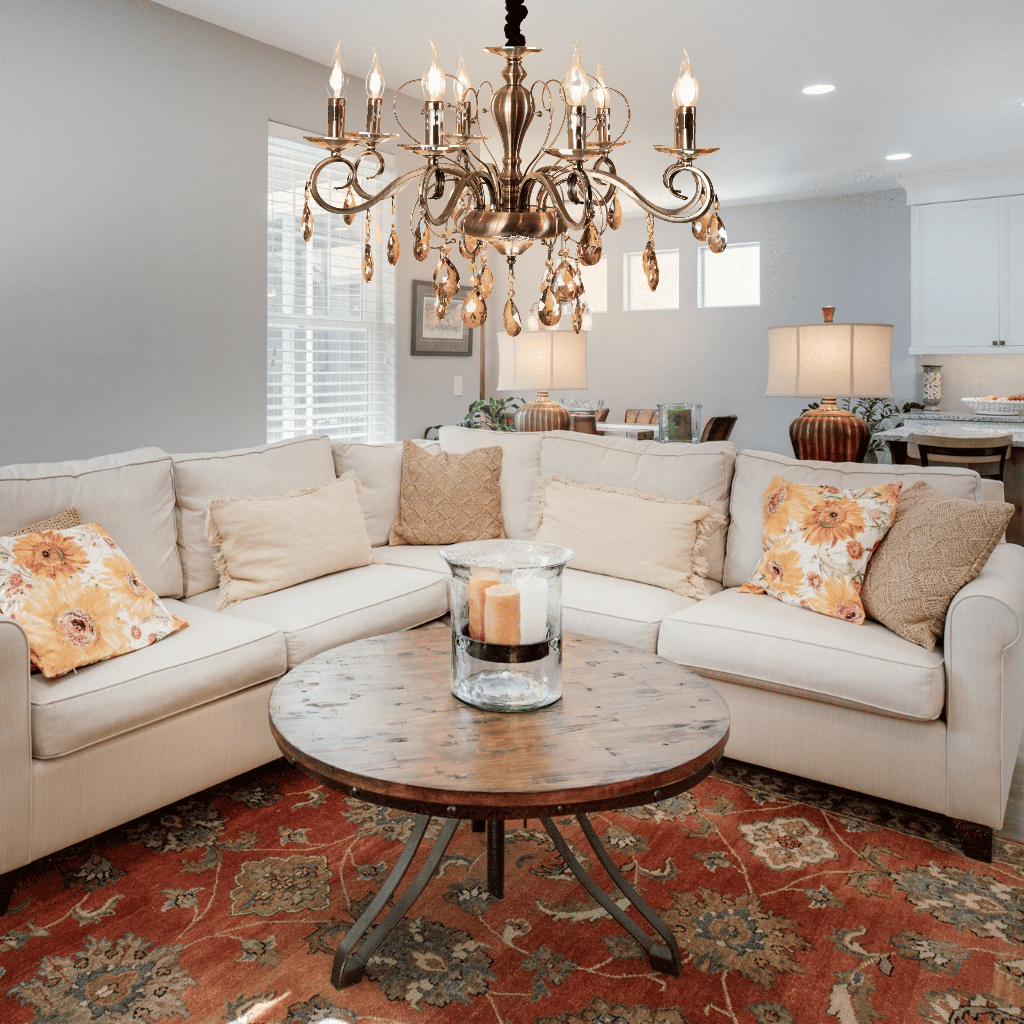 The Florentine Chandelier - Teenbatti