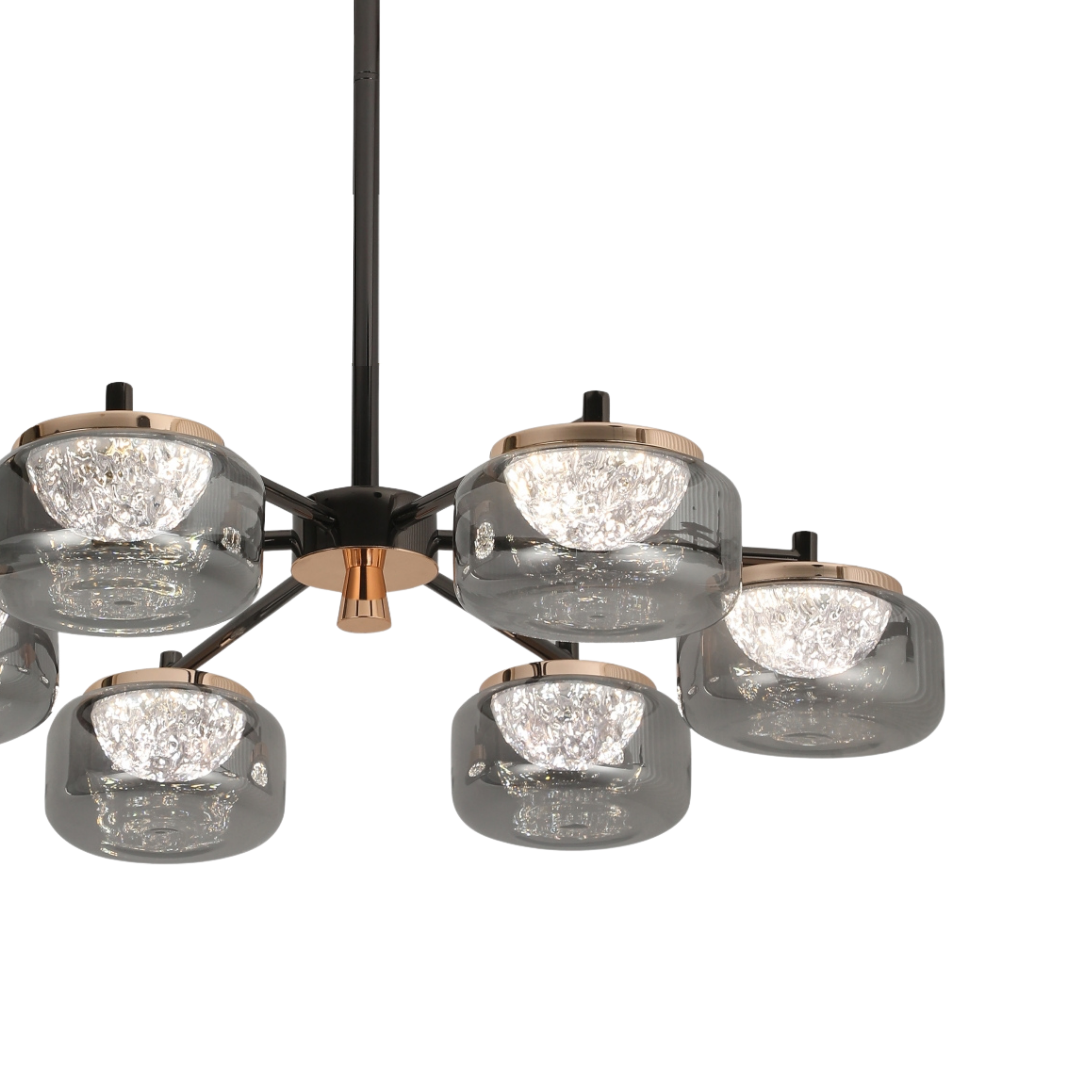 Facet Six Chandelier - Teenbatti