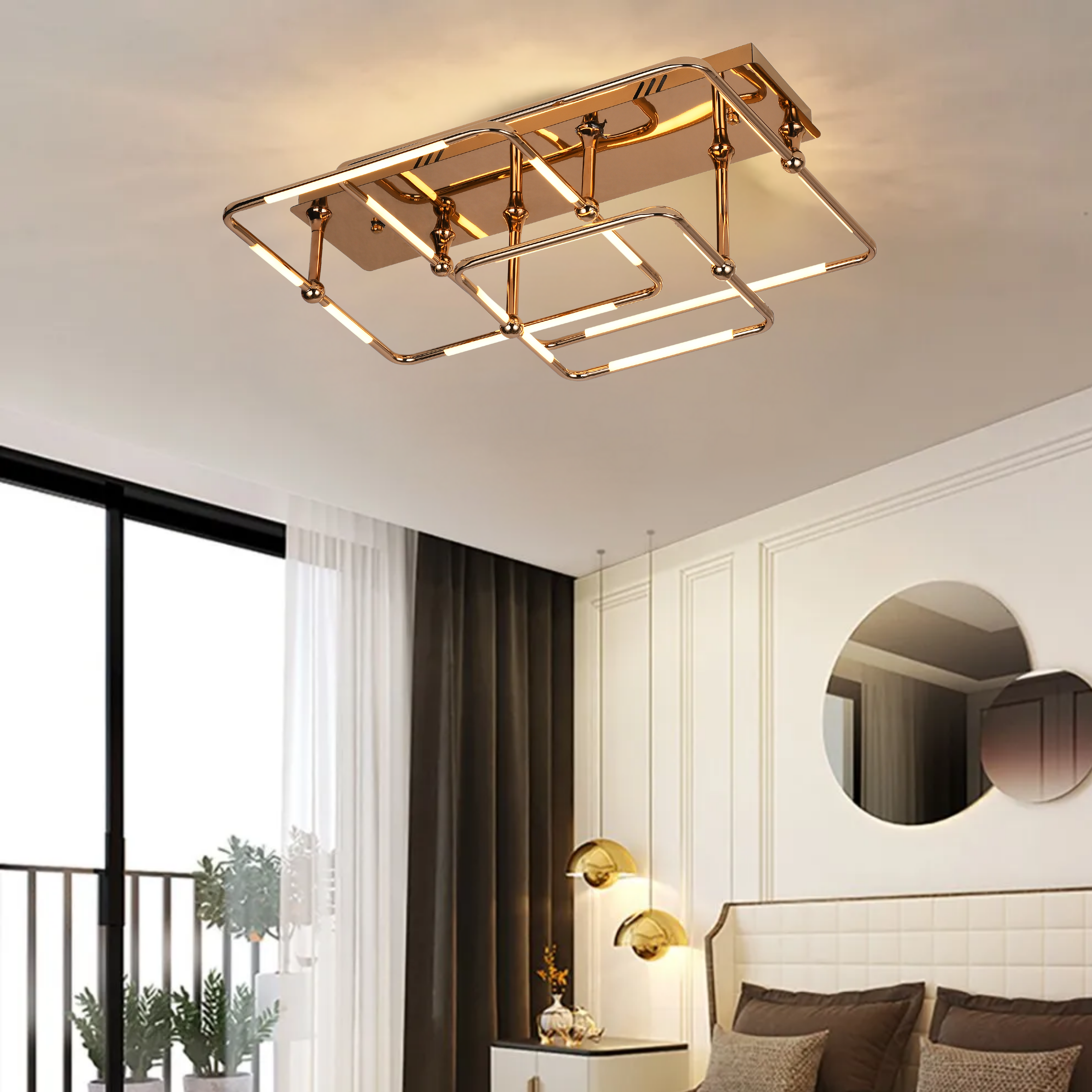 Luminaire Intersect Ceiling Light - Teenbatti