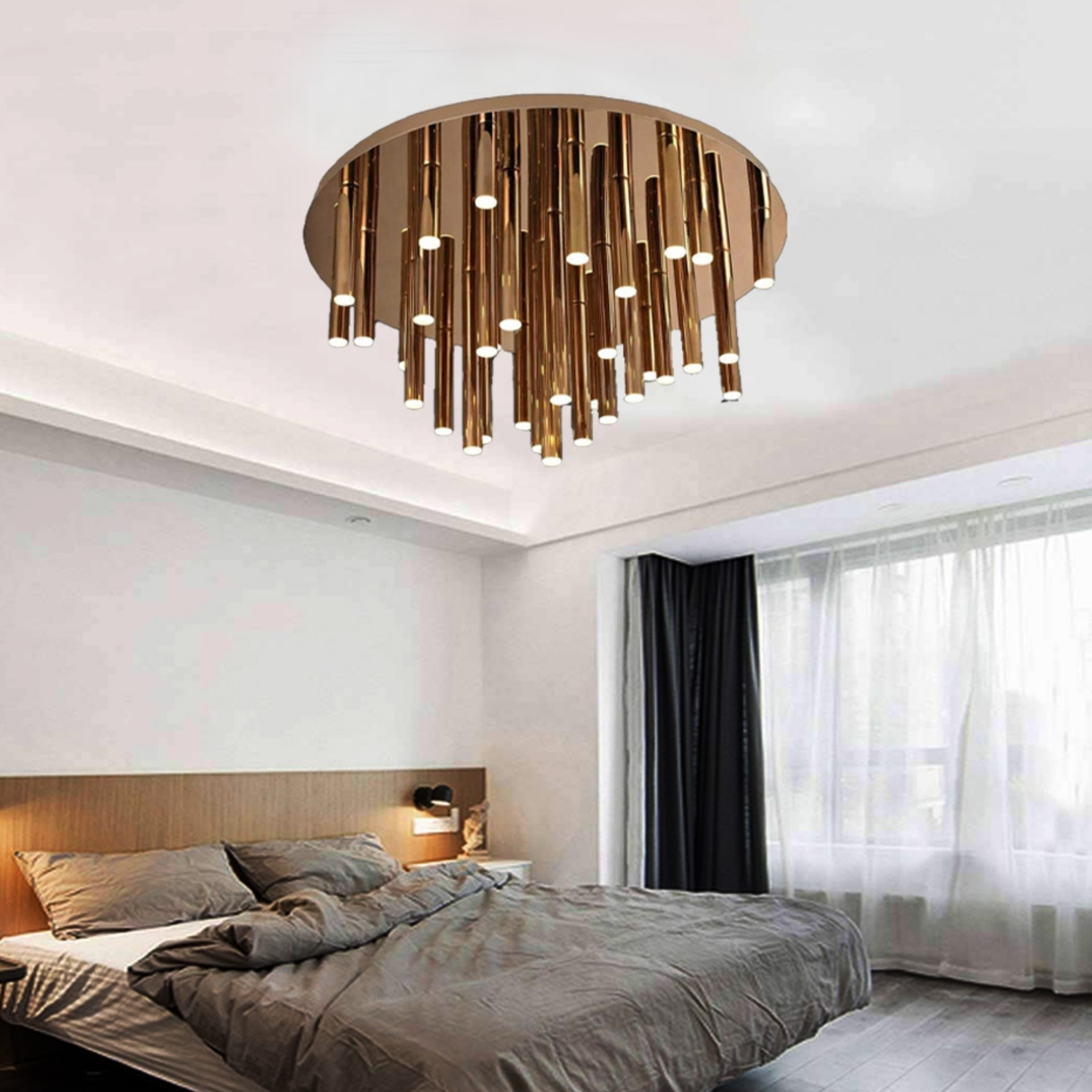 Ember Array Ceiling Light - Teenbatti
