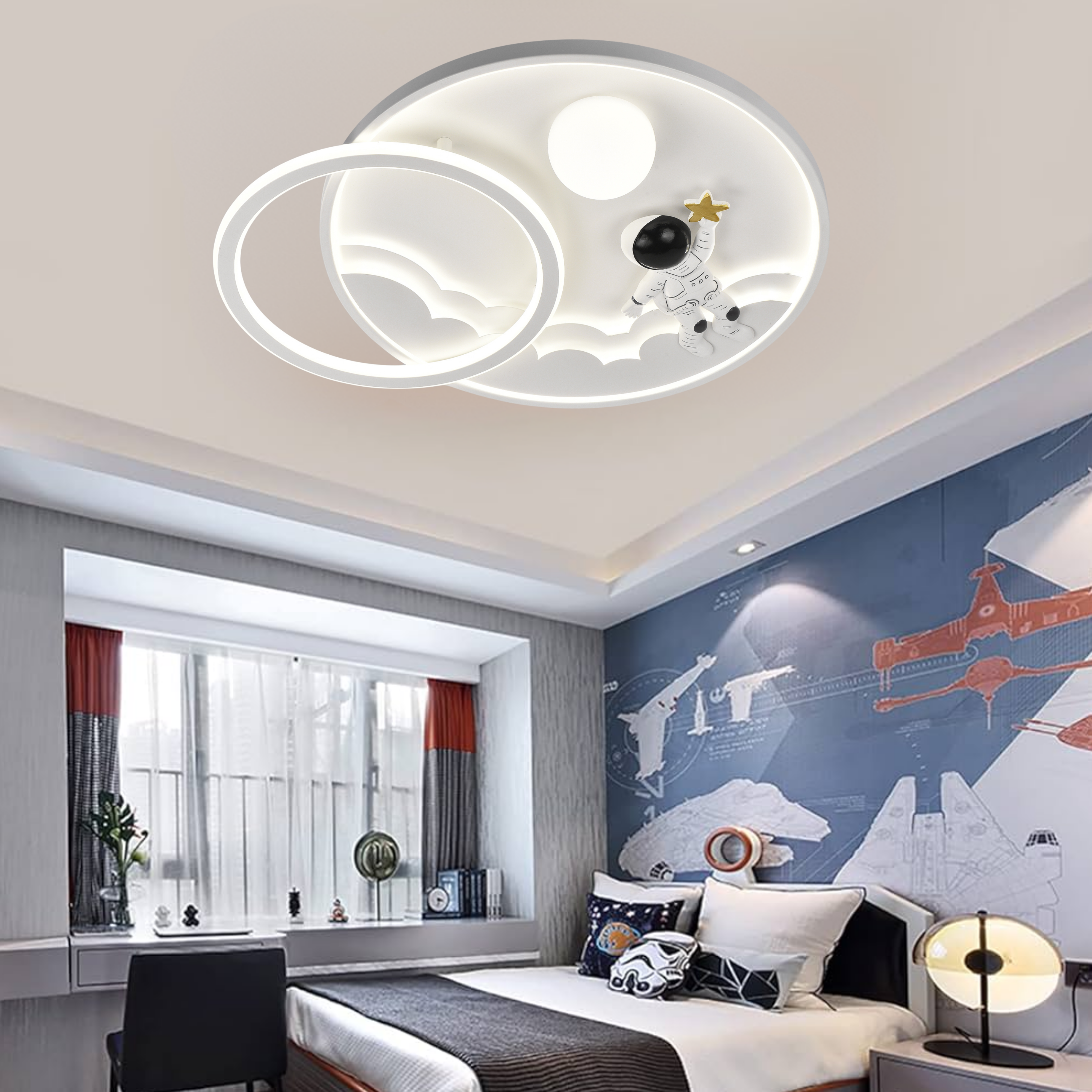 Astronaut's Ascent Ceiling Light - Teenbatti