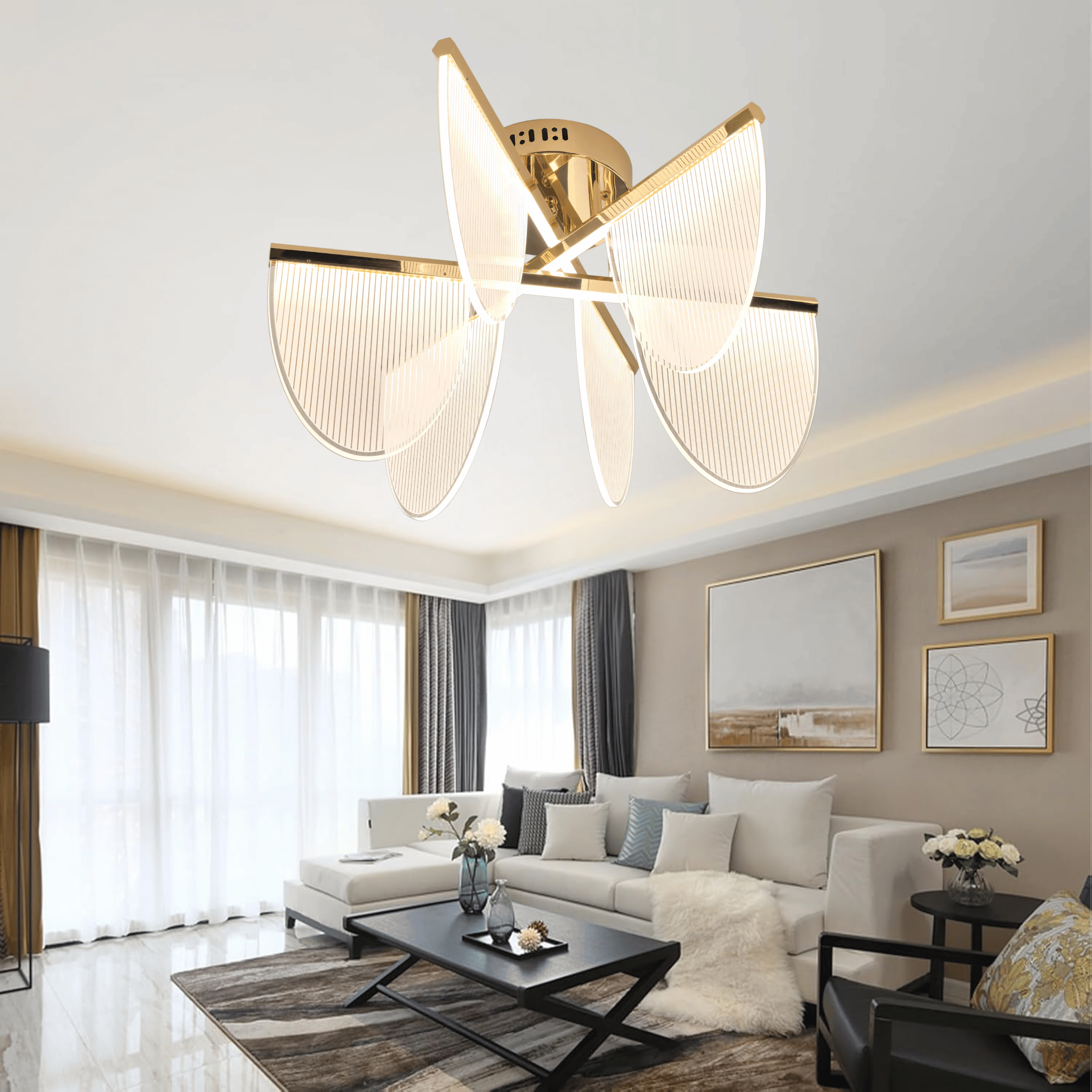 Lumina Petal S Ceiling Light - Teenbatti