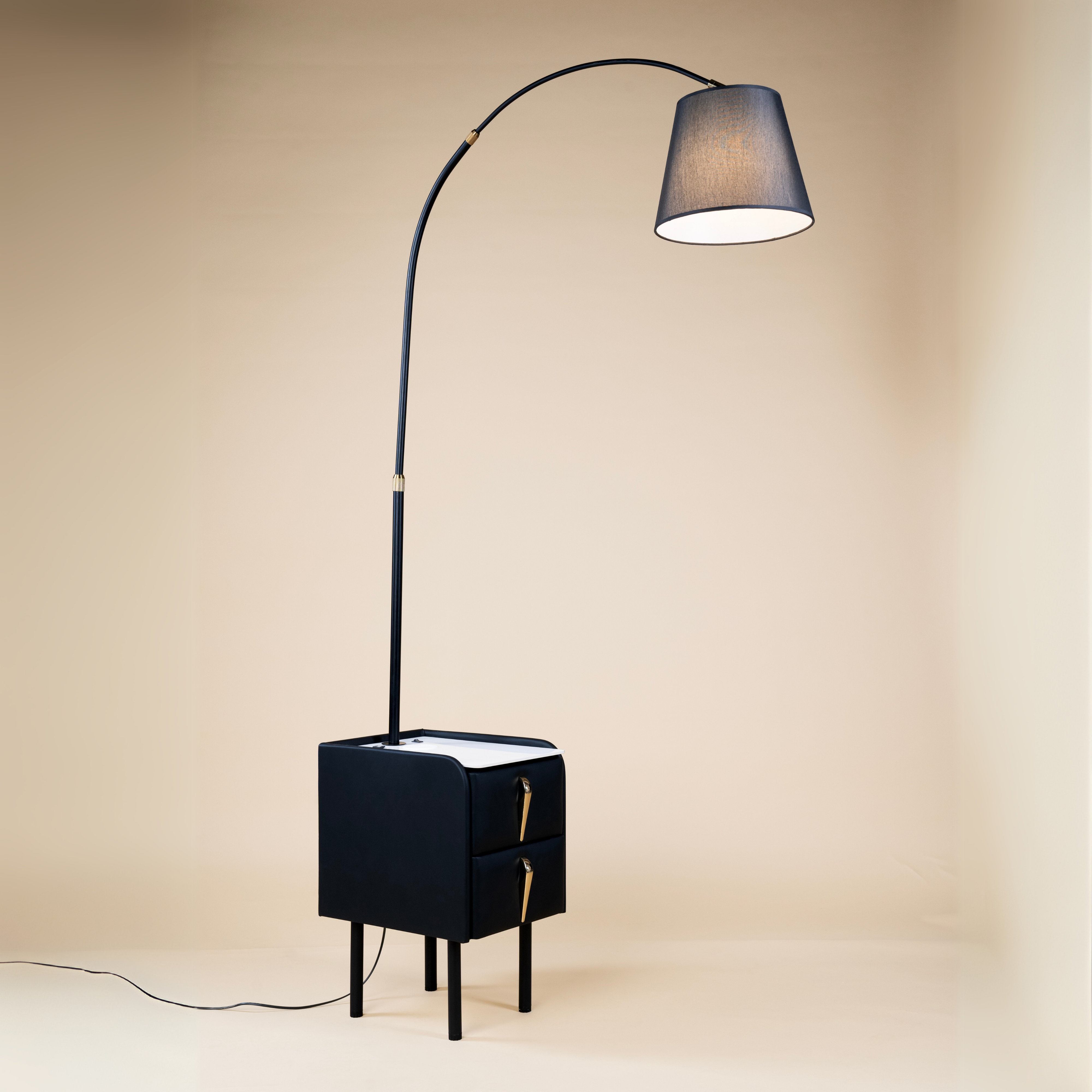 Arc & Aura Floor Lamp - Teenbatti