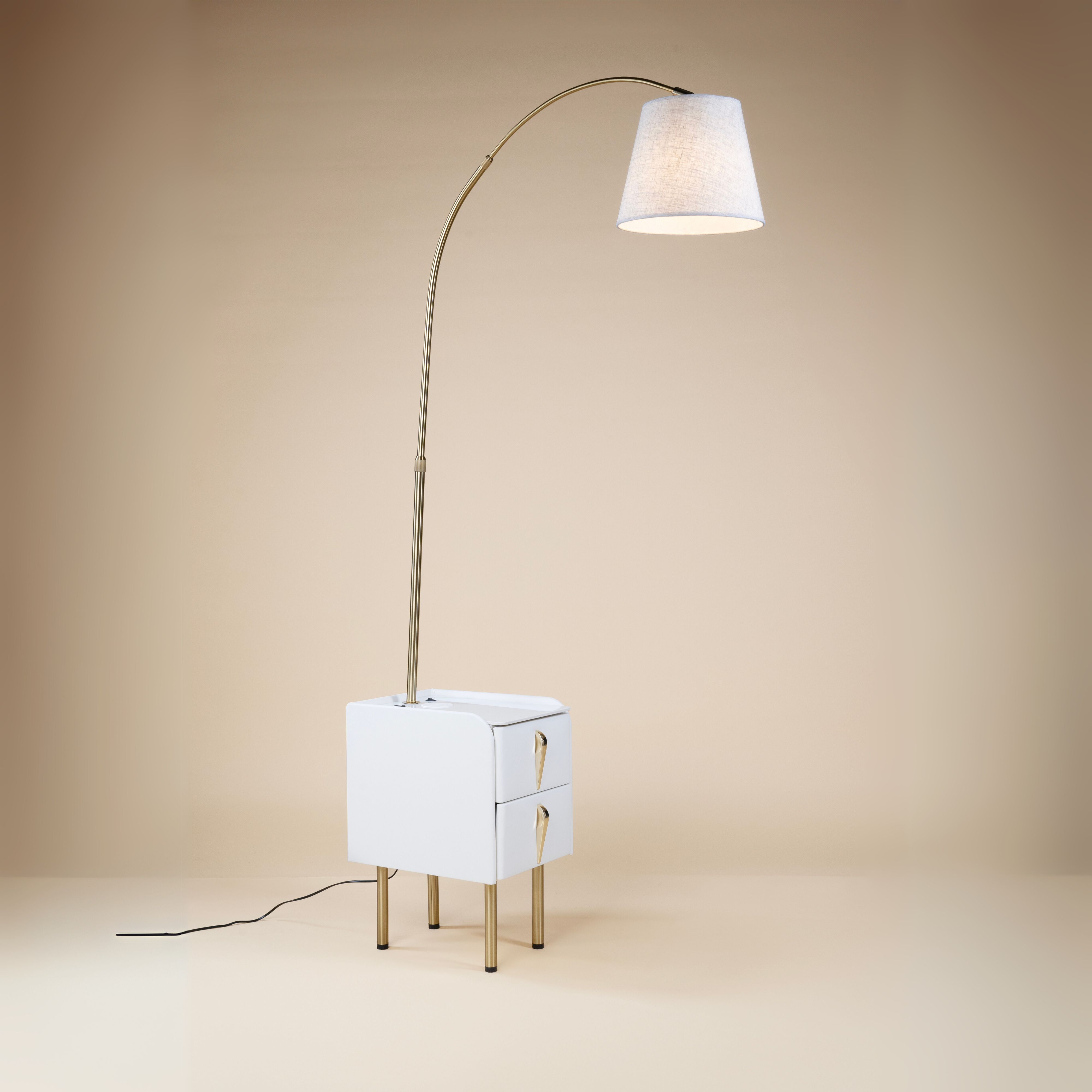 Arc & Aura Floor Lamp - Teenbatti