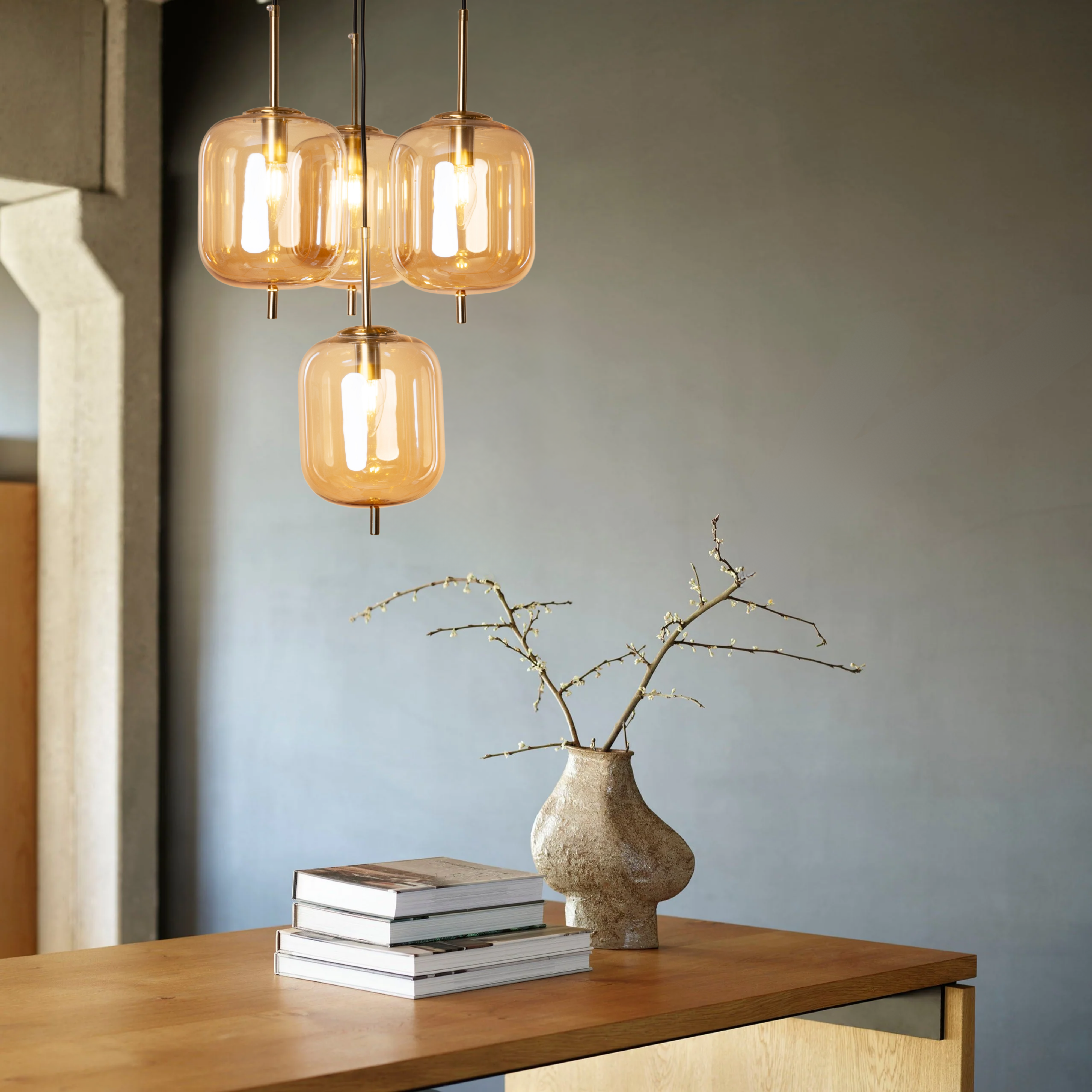 Cassia Hanging Light - Teenbatti