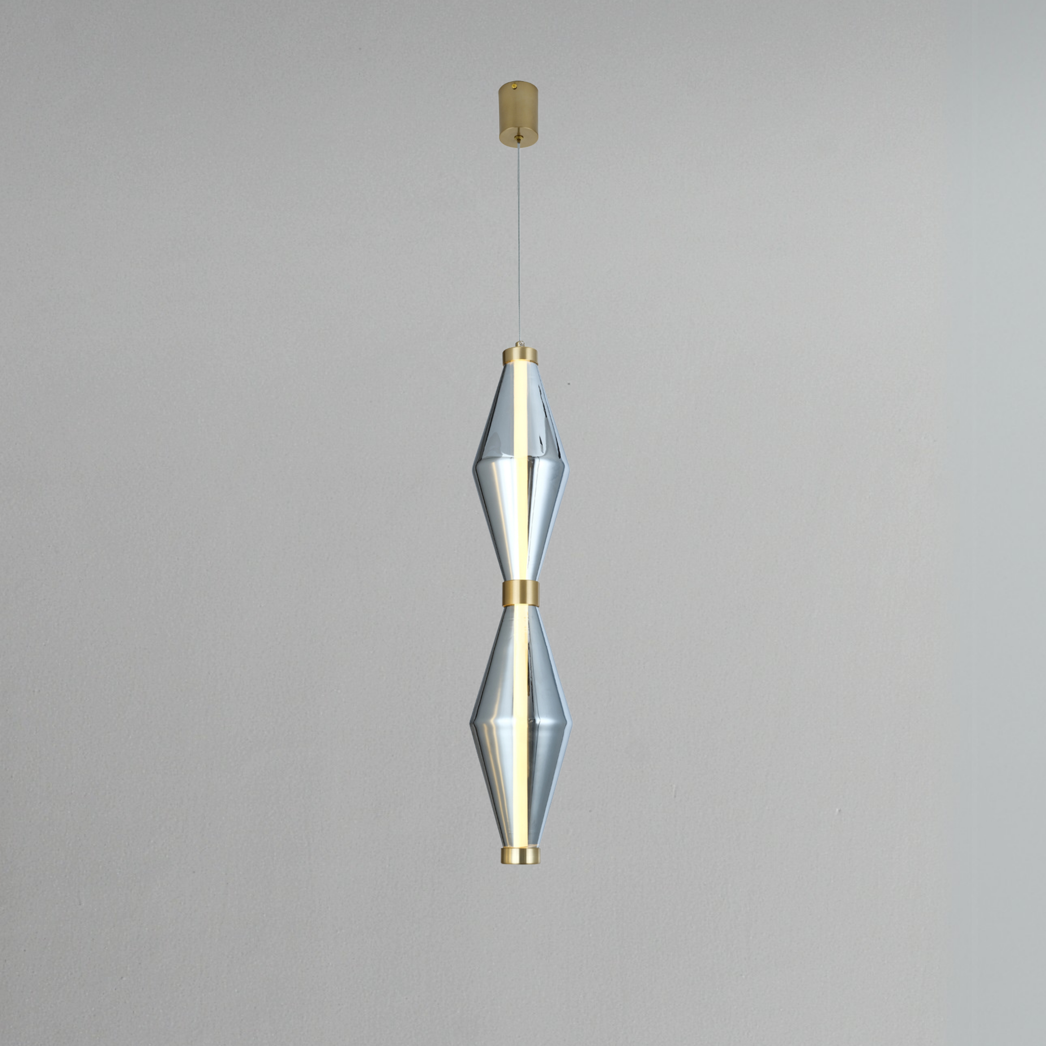 Double Diamond Hanging Light - Teenbatti