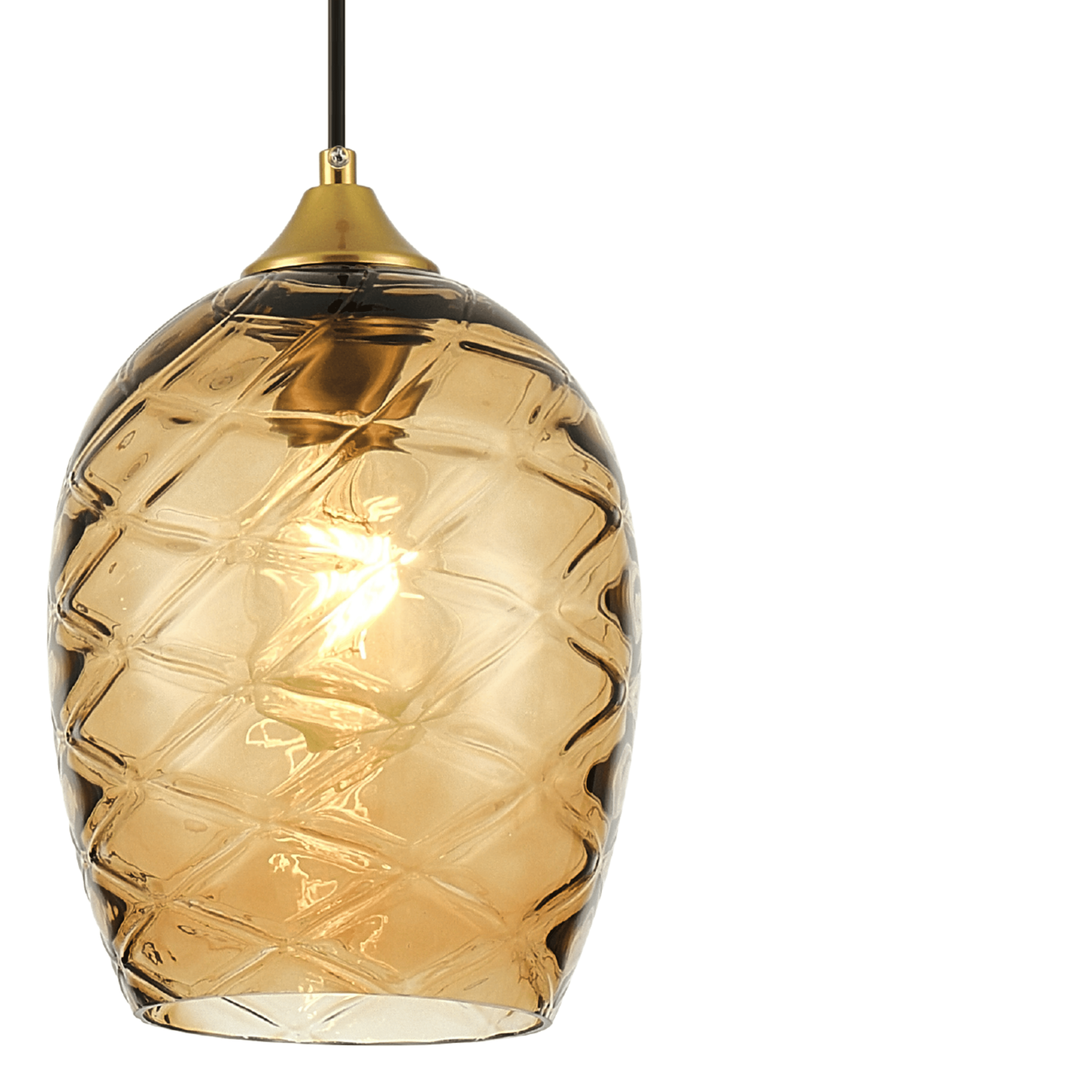 Diamond Cut Hanging Light - Teenbatti