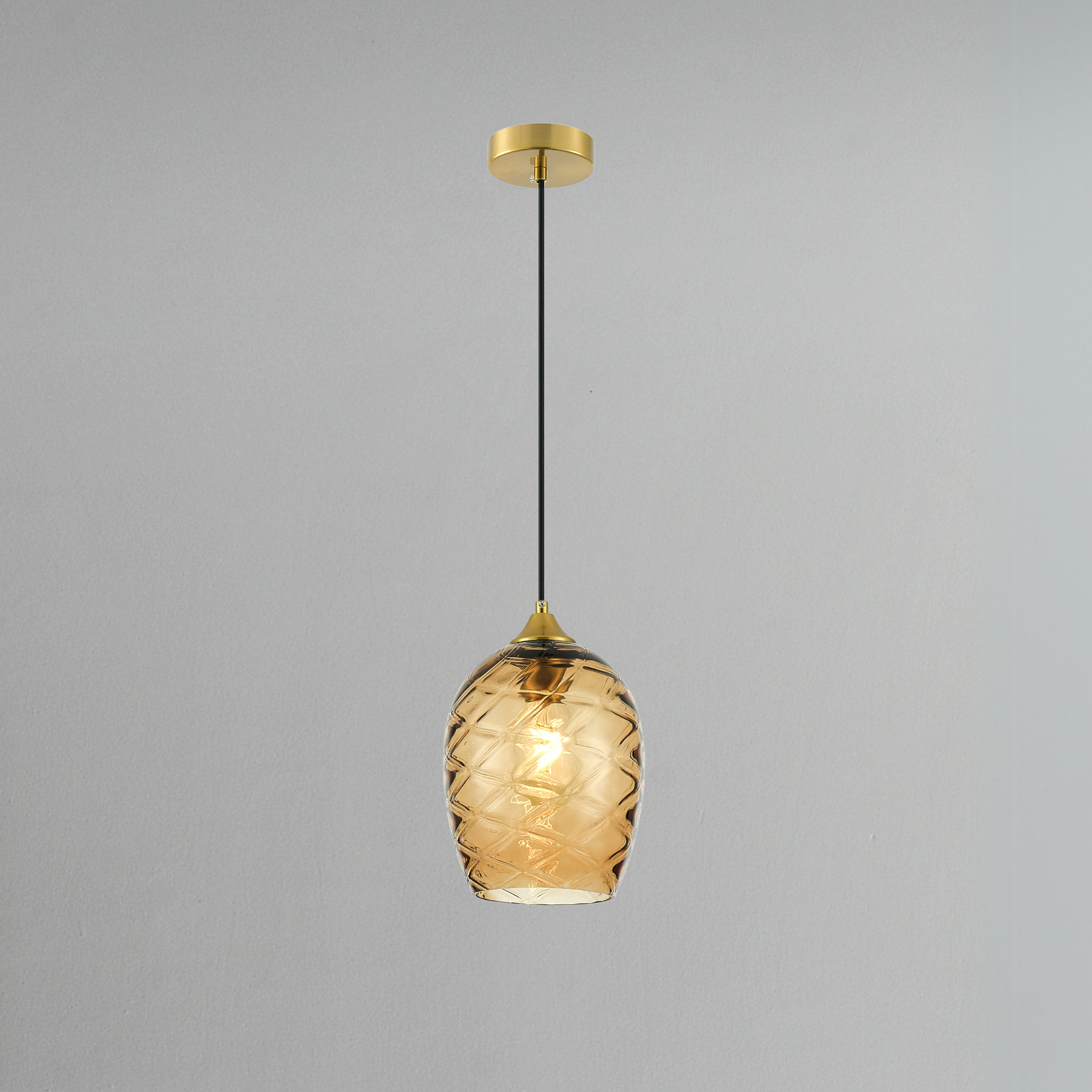 Diamond Cut Hanging Light - Teenbatti