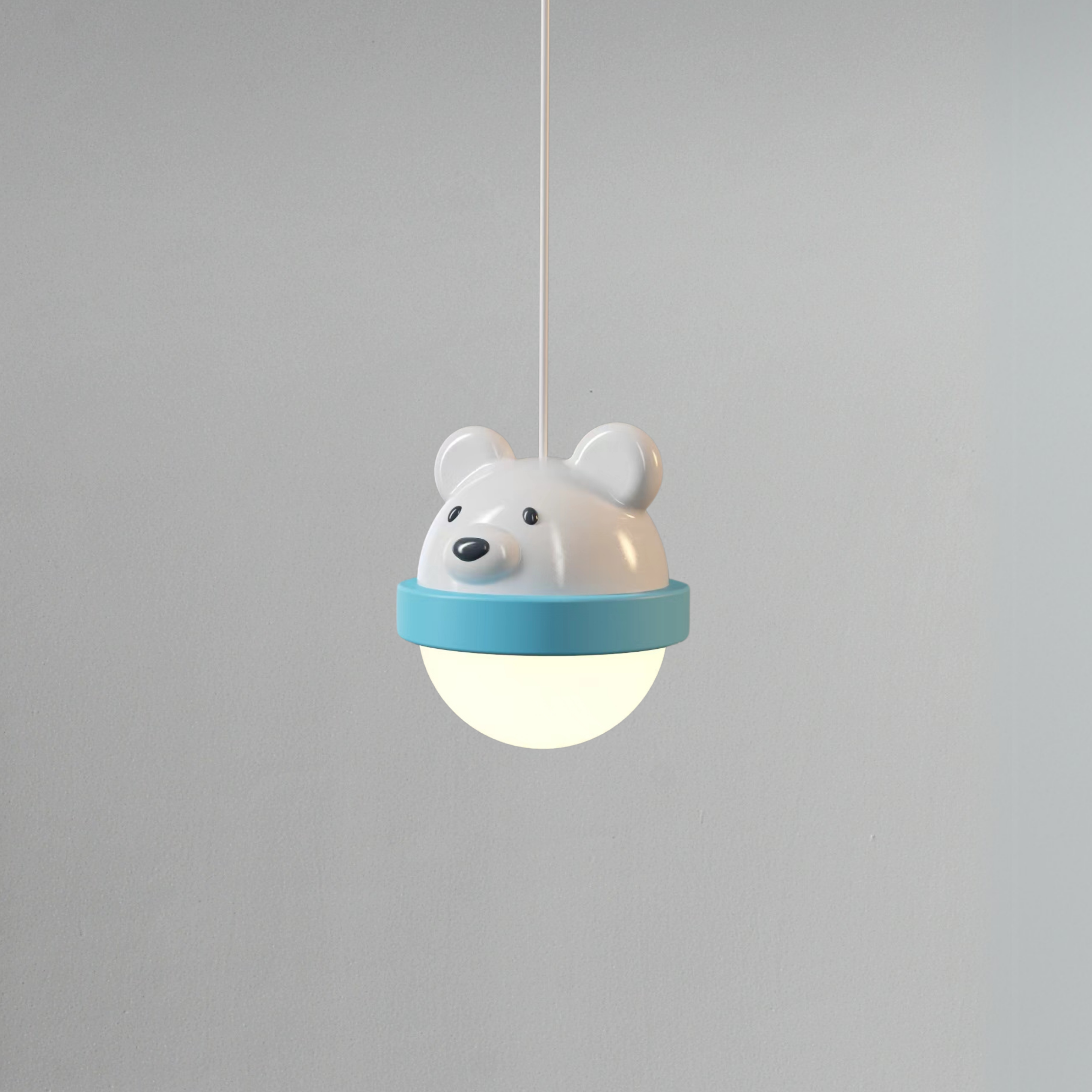 Cloud Bear Hanging Light - Teenbatti