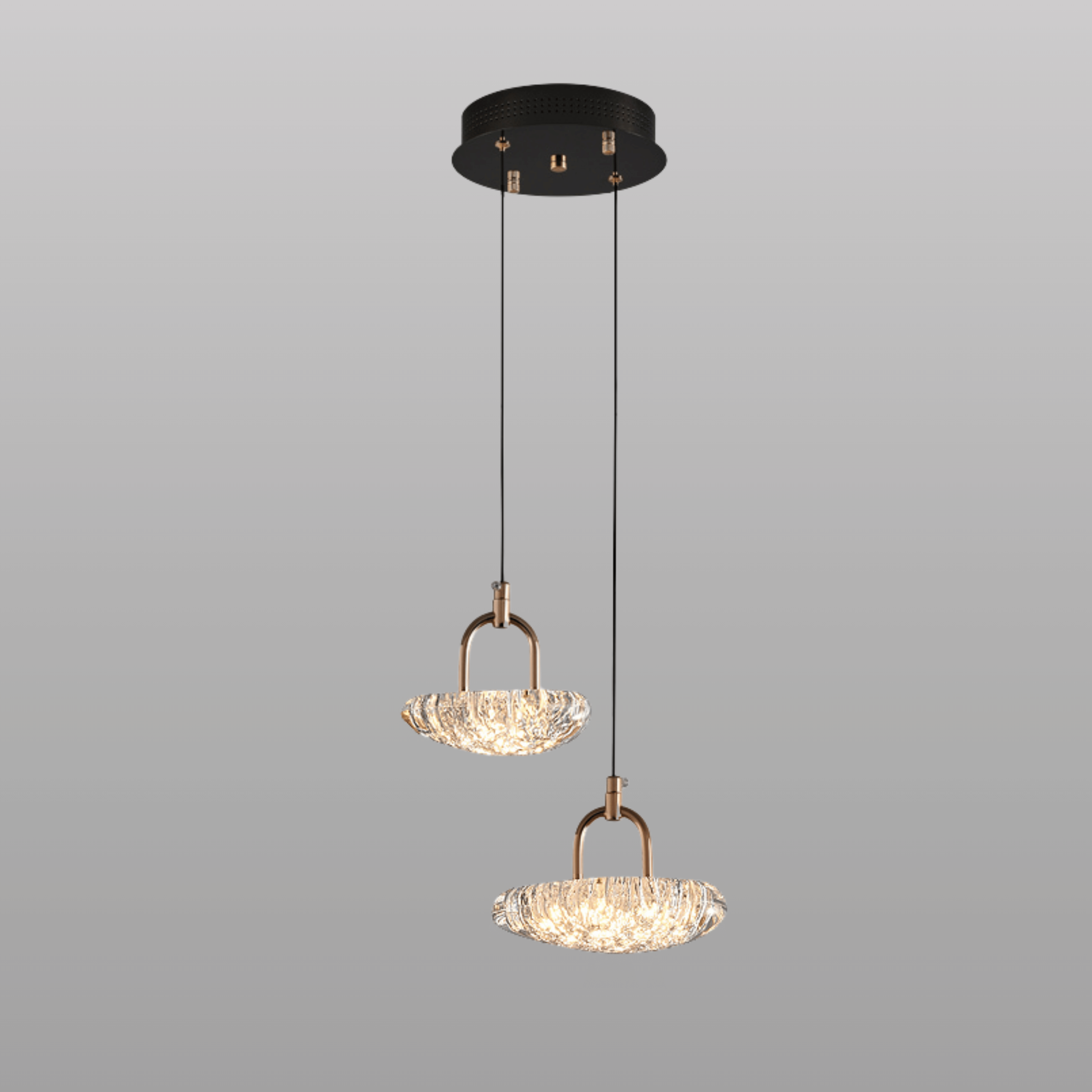 Glacier Glow Hanging Light - Teenbatti