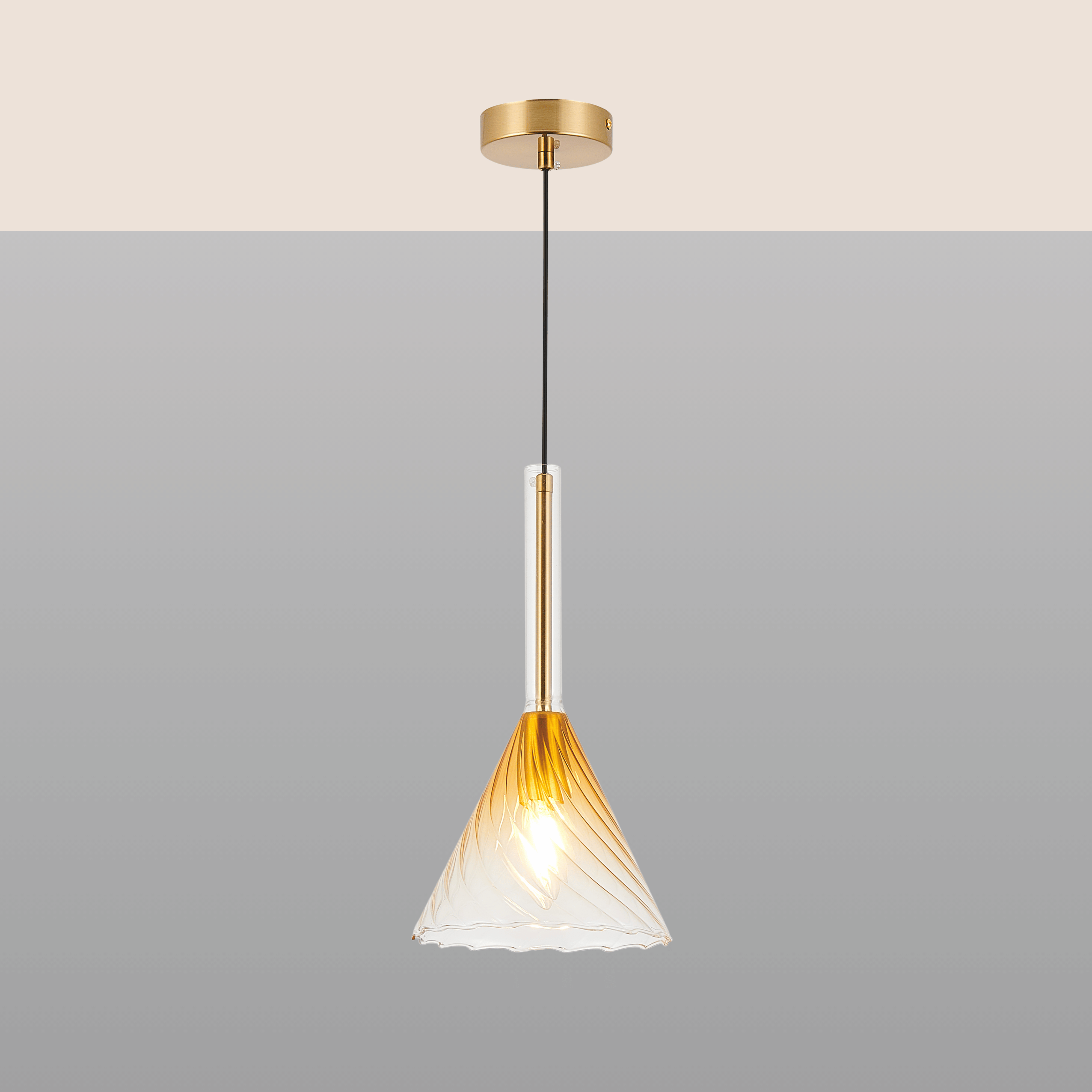 Artisan Glass Hanging Light