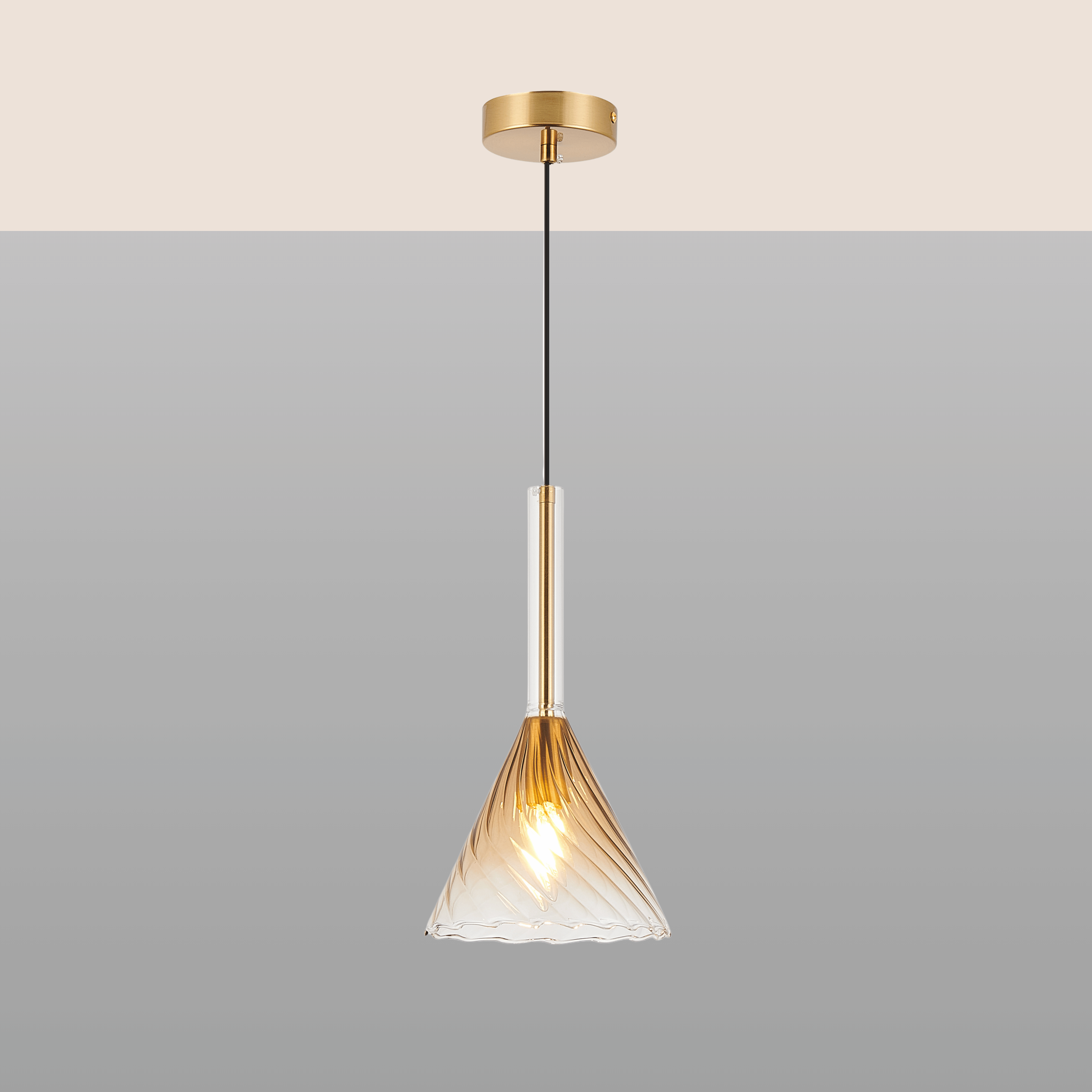 Artisan Glass Hanging Light