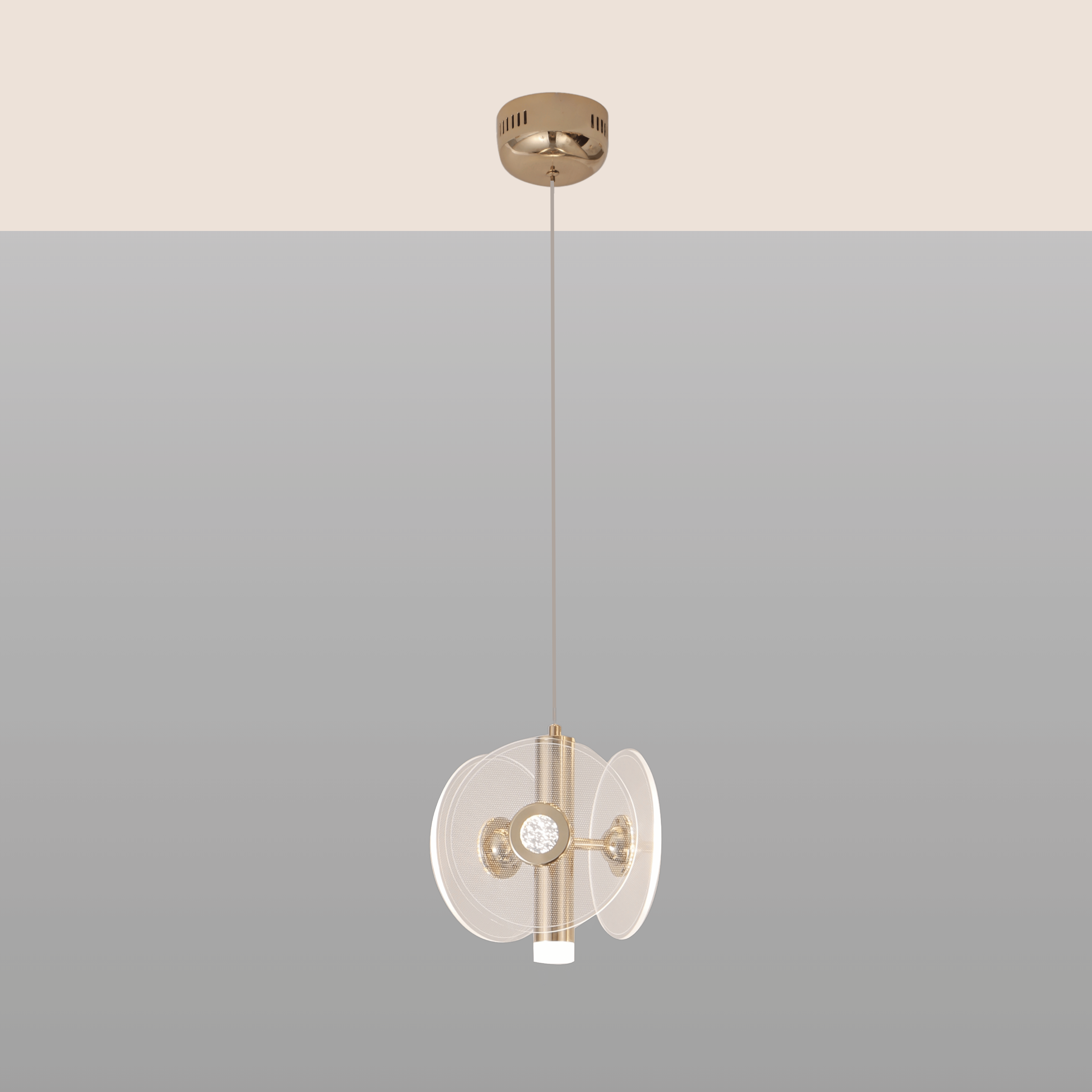 Disca Aurea Hanging Light