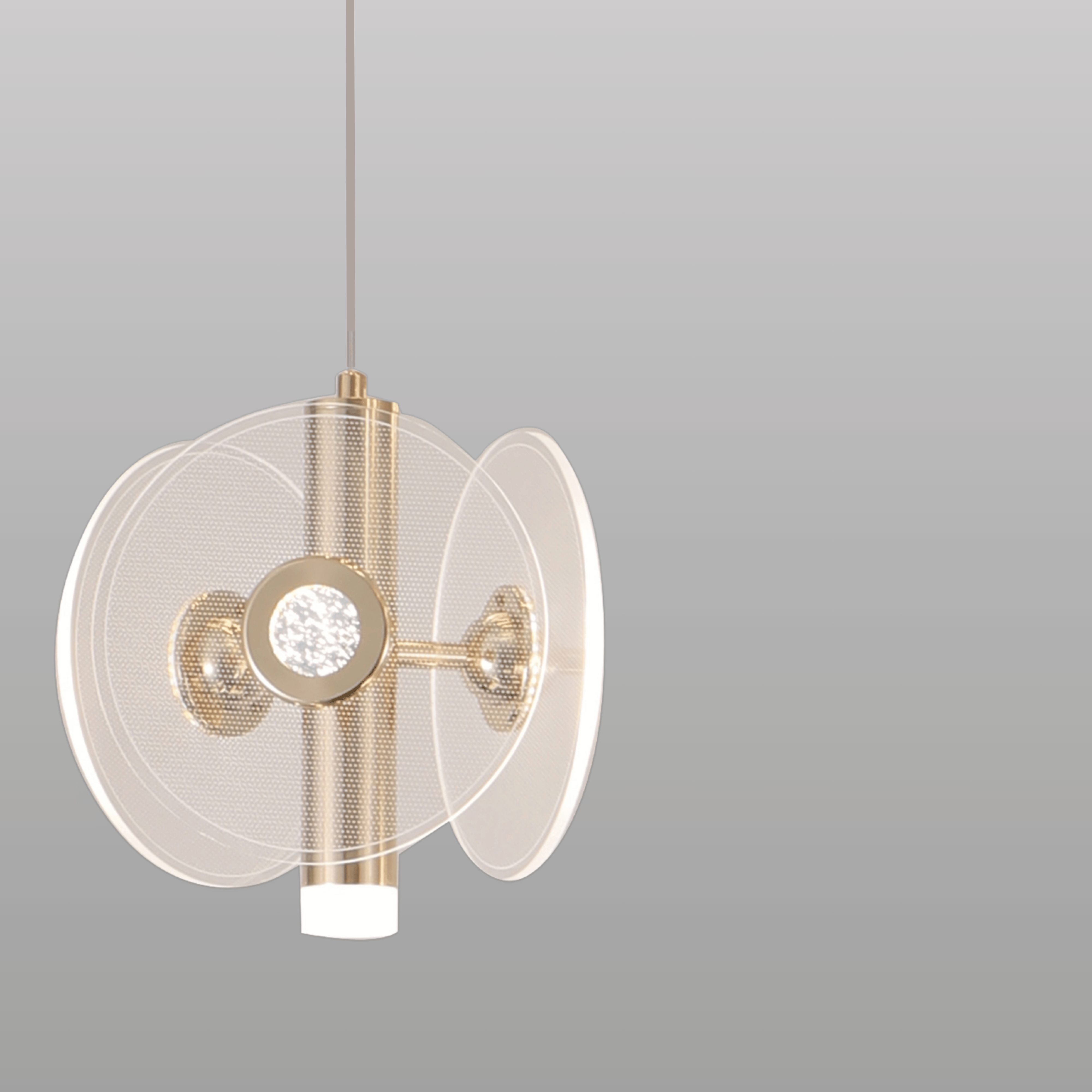 Disca Aurea Hanging Light