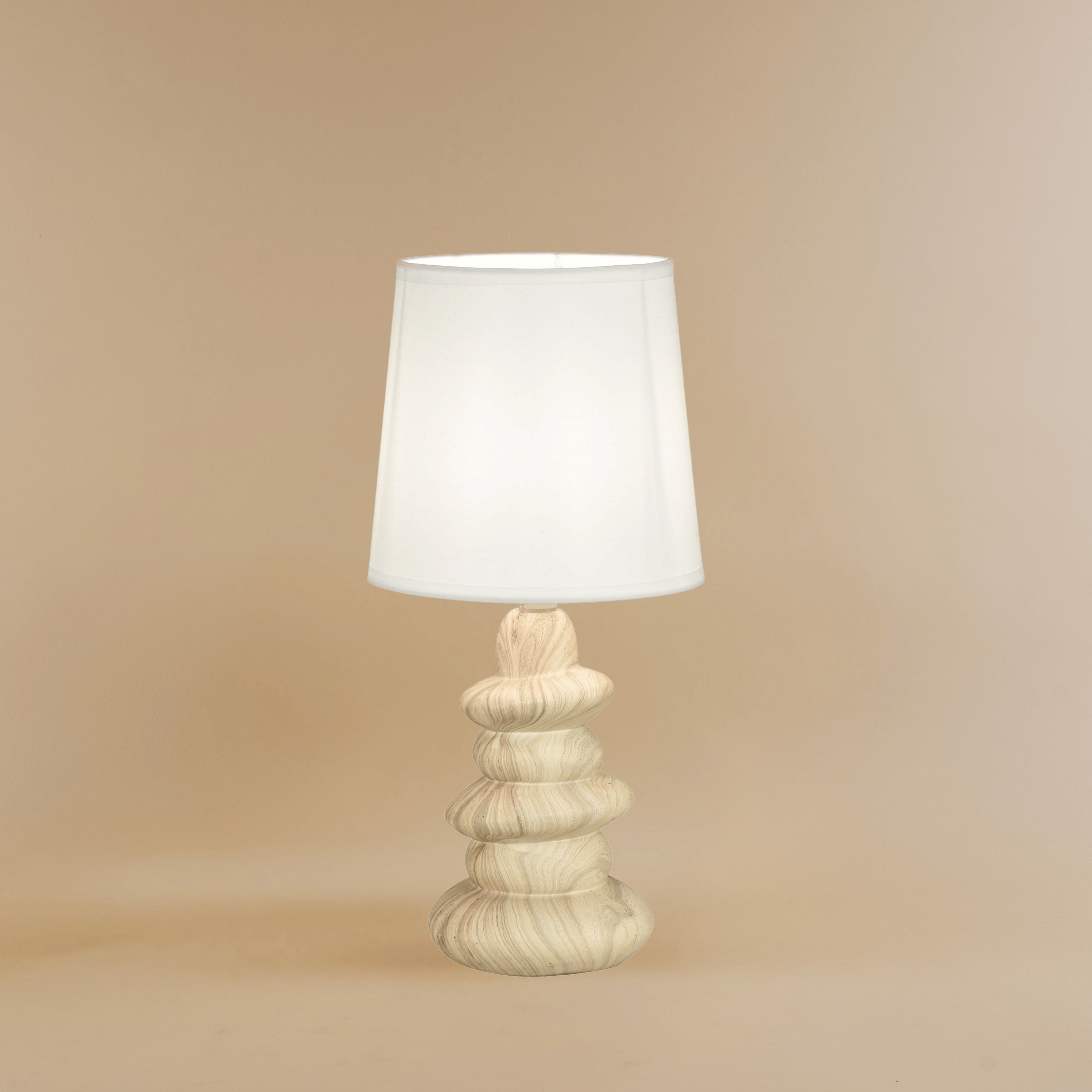 Pebble Peak Table Lamp - Teenbatti