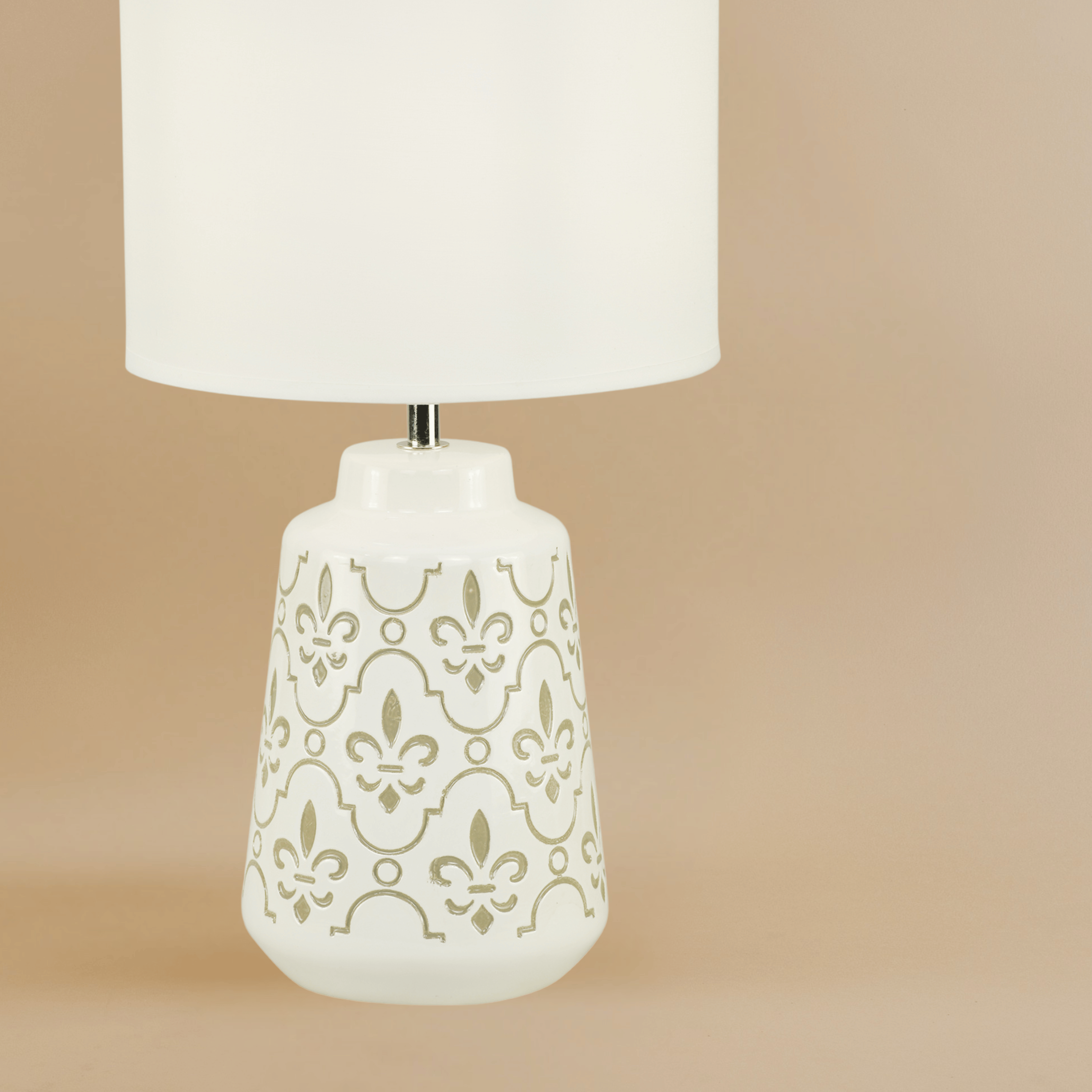 Fleur de Lis Table Lamp - Teenbatti