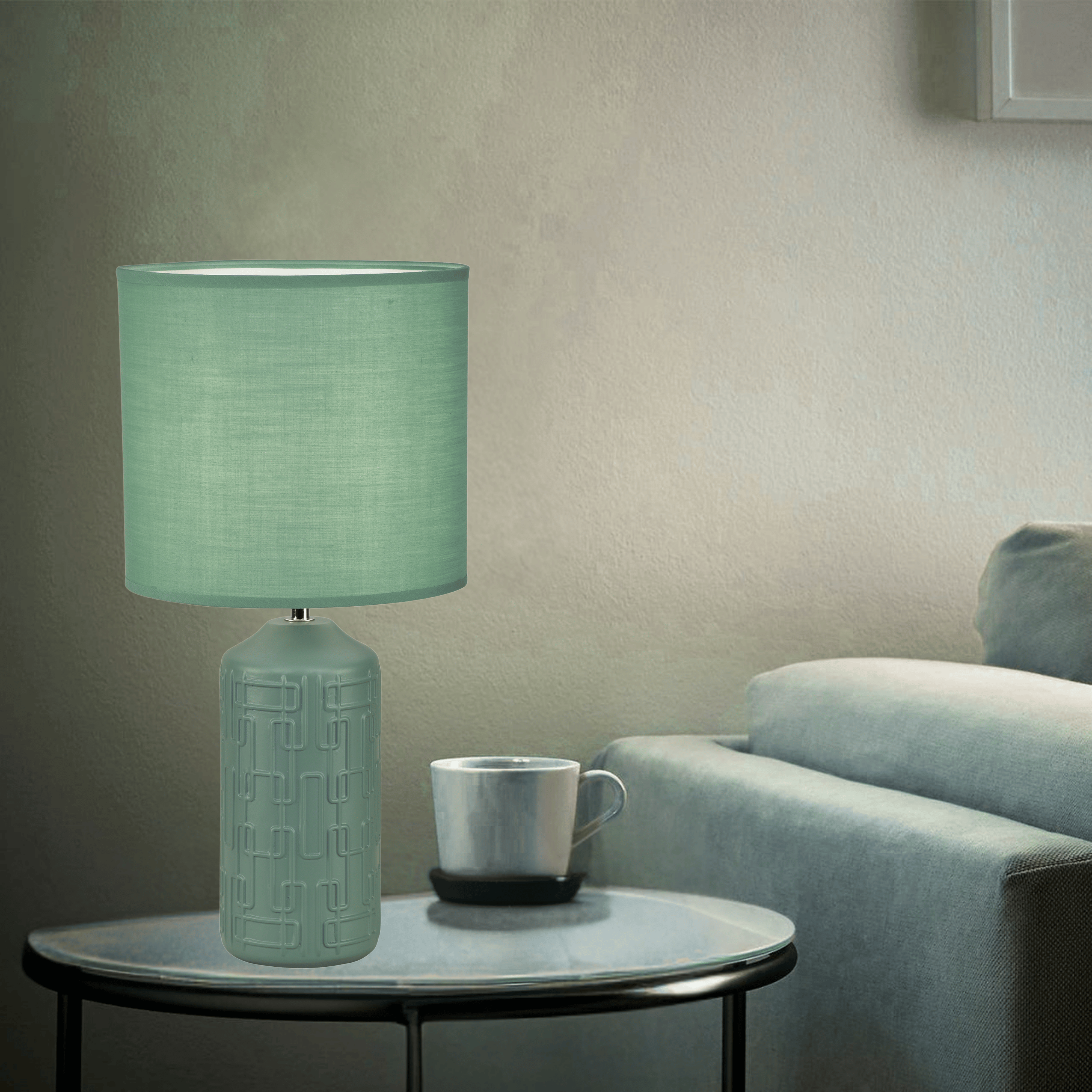 Chain Link Table Lamp - Teenbatti