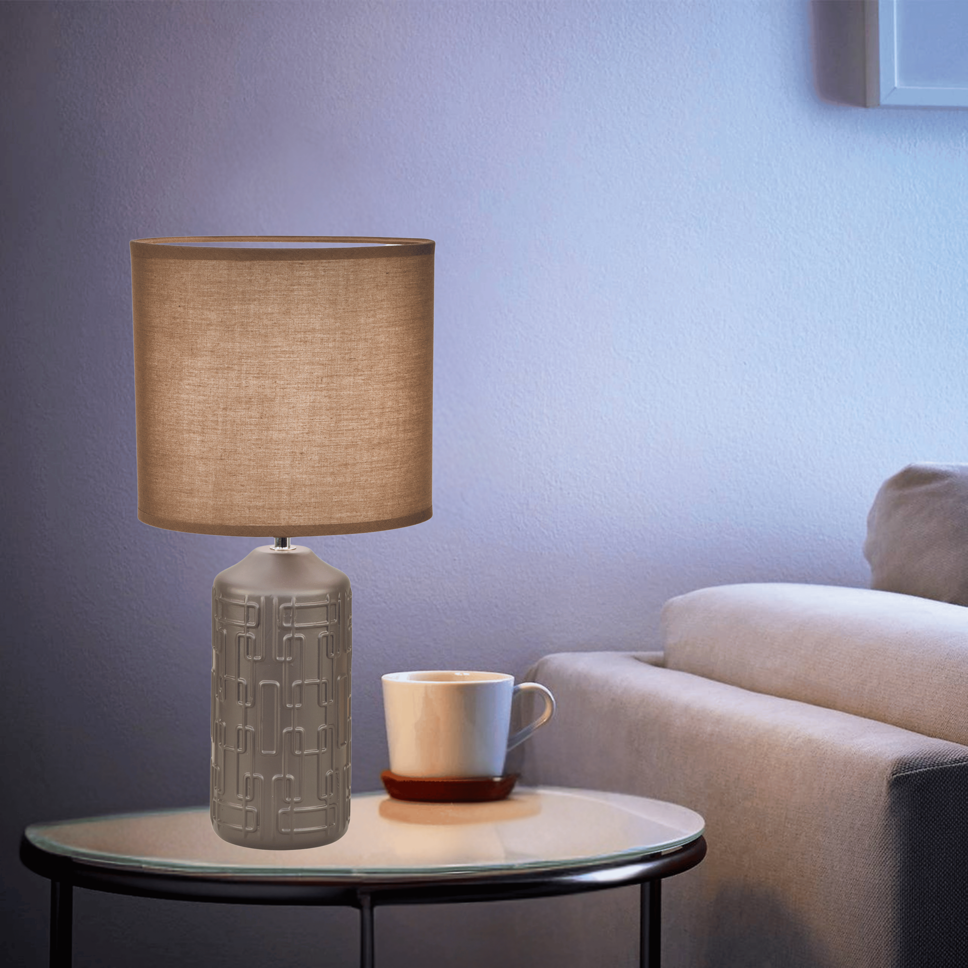 Chain Link Table Lamp - Teenbatti