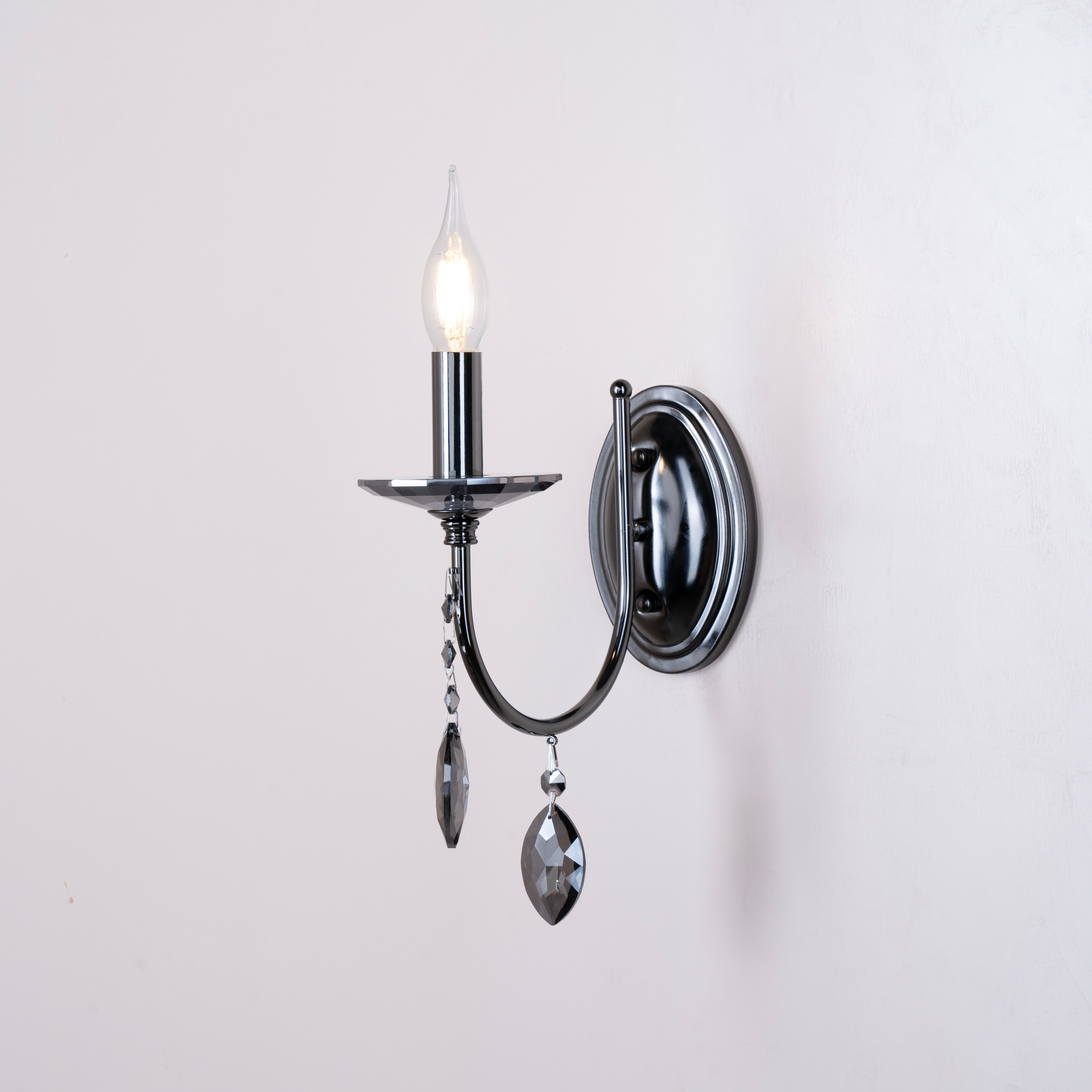 Crown Crystal Wall Light - Teenbatti