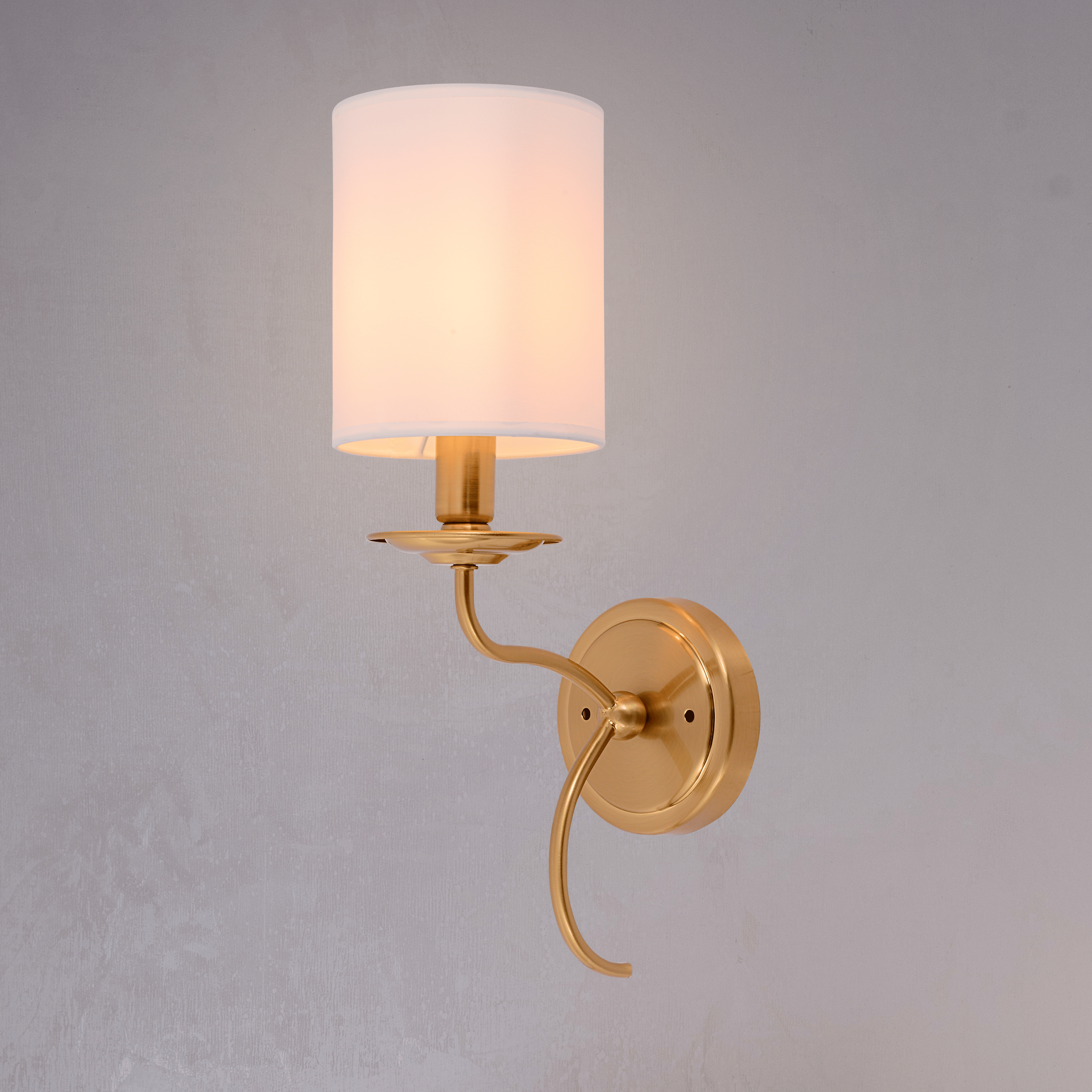 Curvaceous Canvas Wall Light - Teenbatti