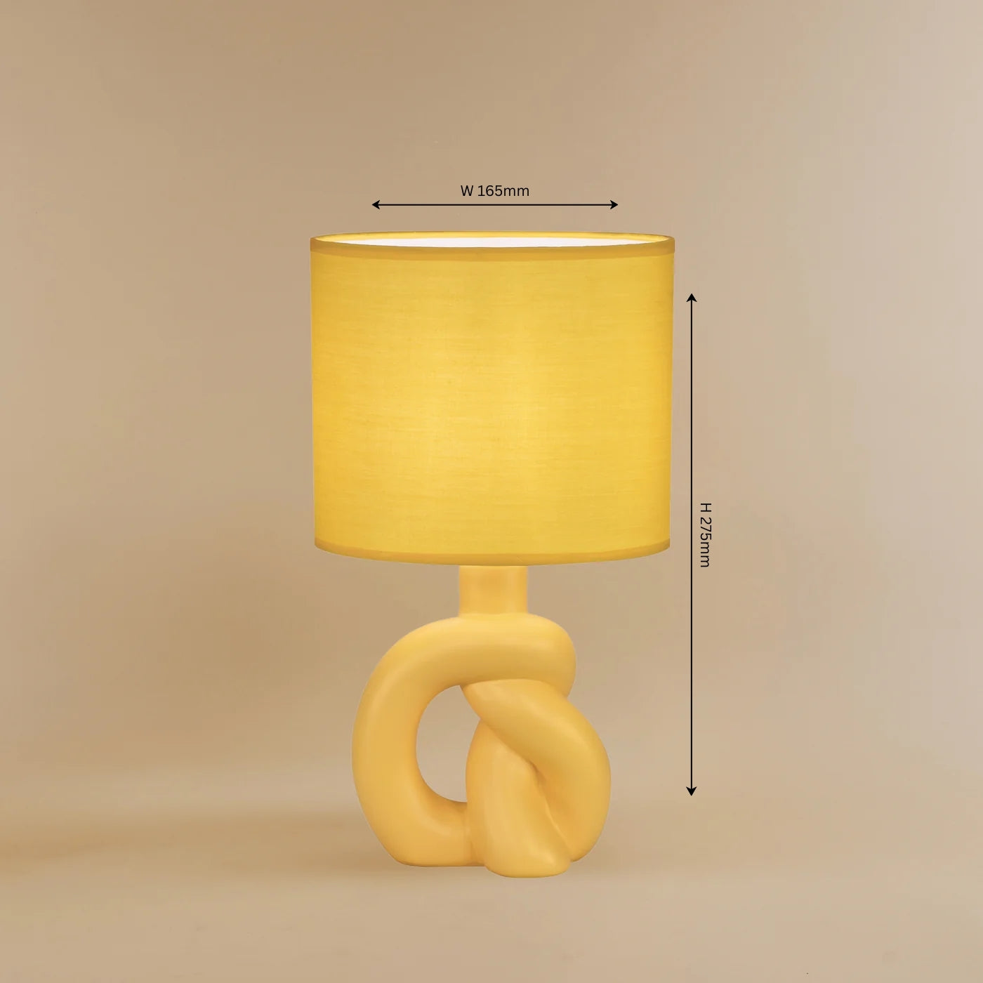 The Twist Table Lamp - Teenbatti