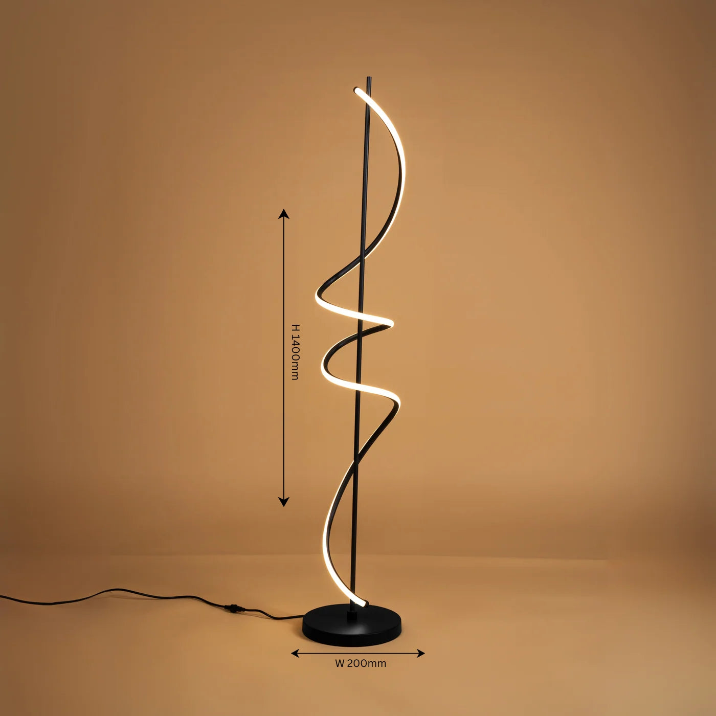 Twirl Floor Lamp - Teenbatti