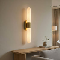 The Alabaster Wand Wall Light