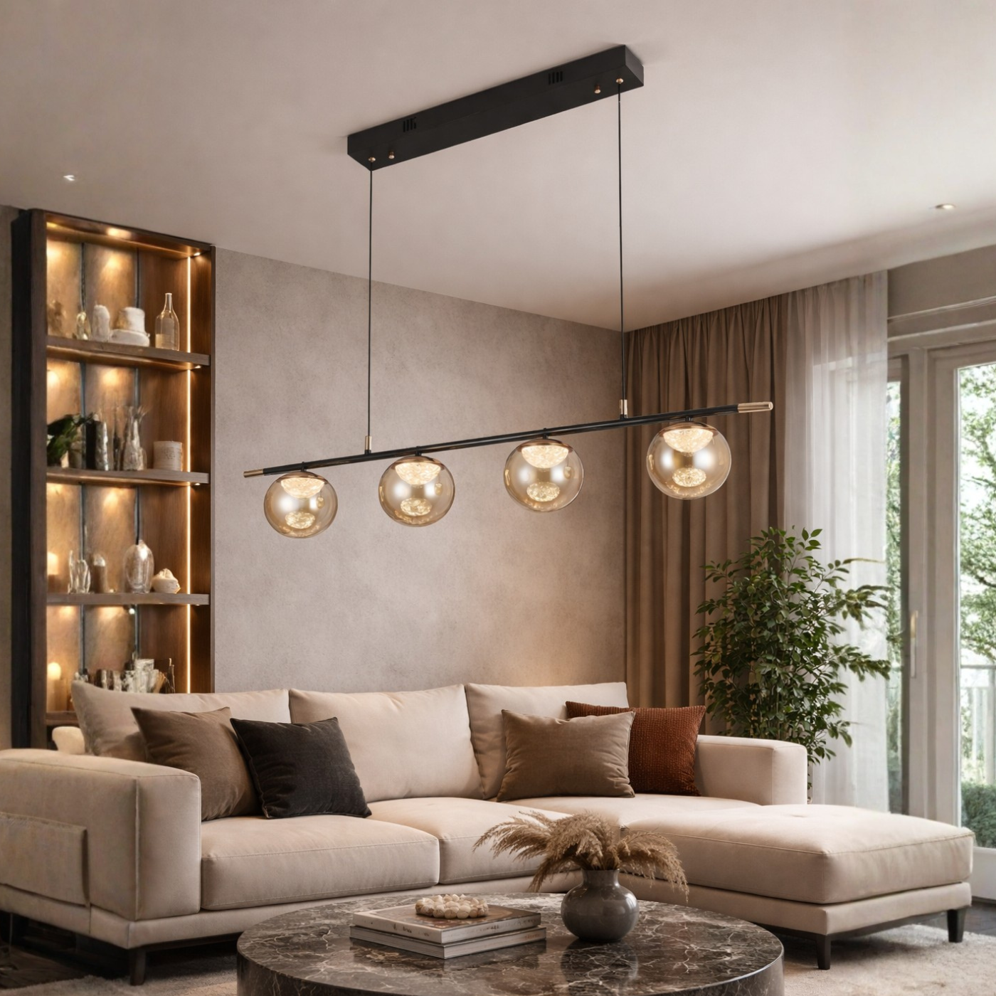 Eclipse Quad Linear Pendant