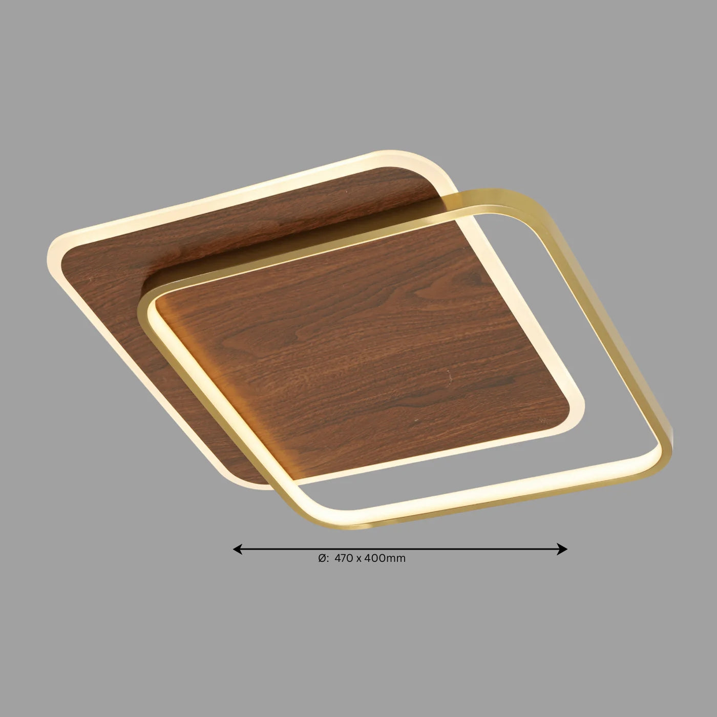 Apex Square Ceiling Light - Teenbatti