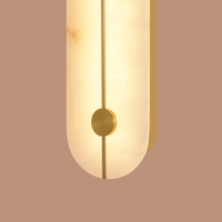 The Alabaster Meridian Wall Light