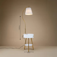 Arcside Floor Lamp - Teenbatti