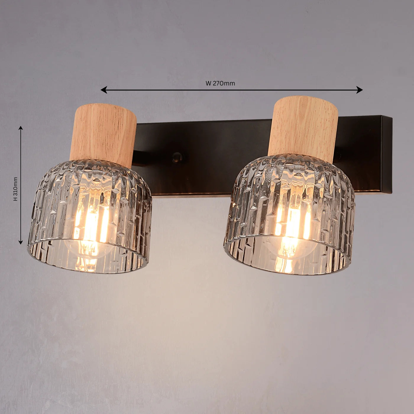 Artisan Double Wall Light - Teenbatti
