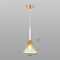 Artisan Glass Hanging Light - Teenbatti