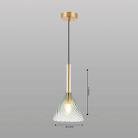 Artisan Glass Hanging Light - Teenbatti